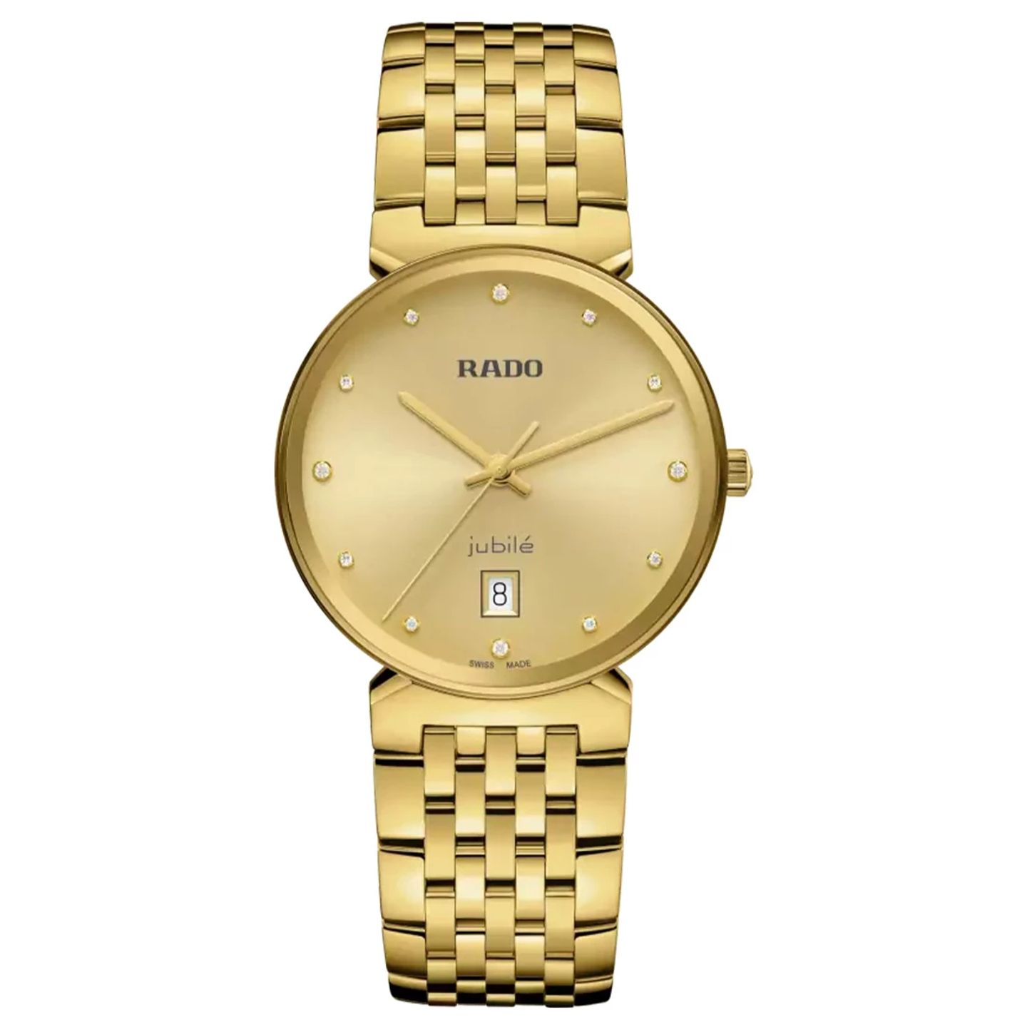 Rado Florence R48914713 (2024) - Gold dial 38 mm Steel case (3/3)
