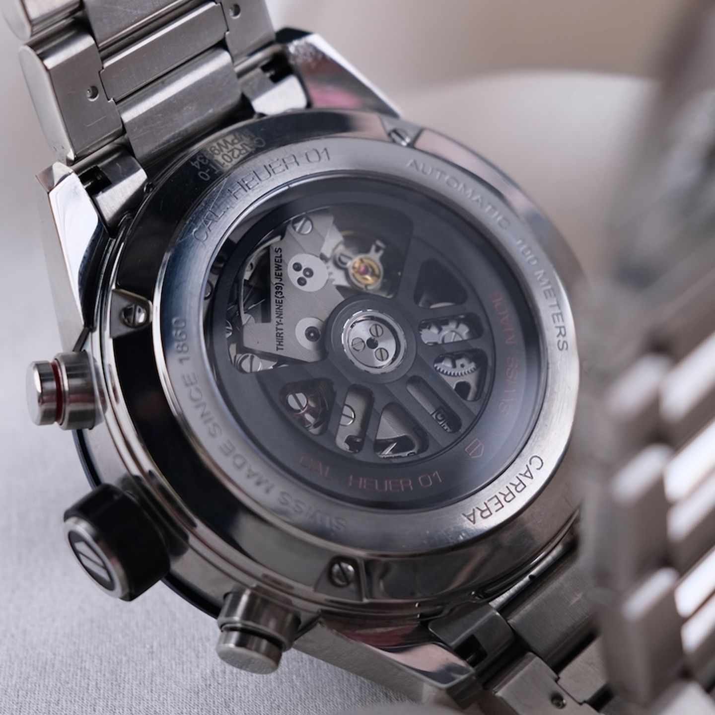 TAG Heuer Carrera Calibre HEUER 01 CAR201T.BA0766 - (8/8)