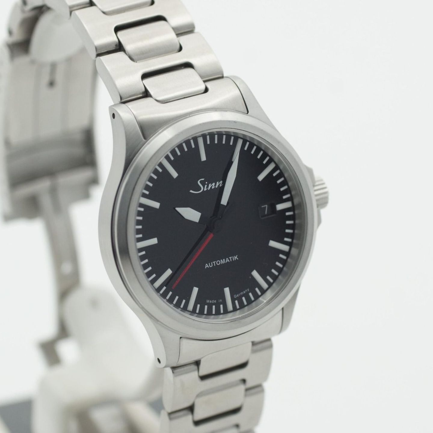 Sinn 556 556.0106 (2021) - Zwart wijzerplaat 39mm Staal (4/8)