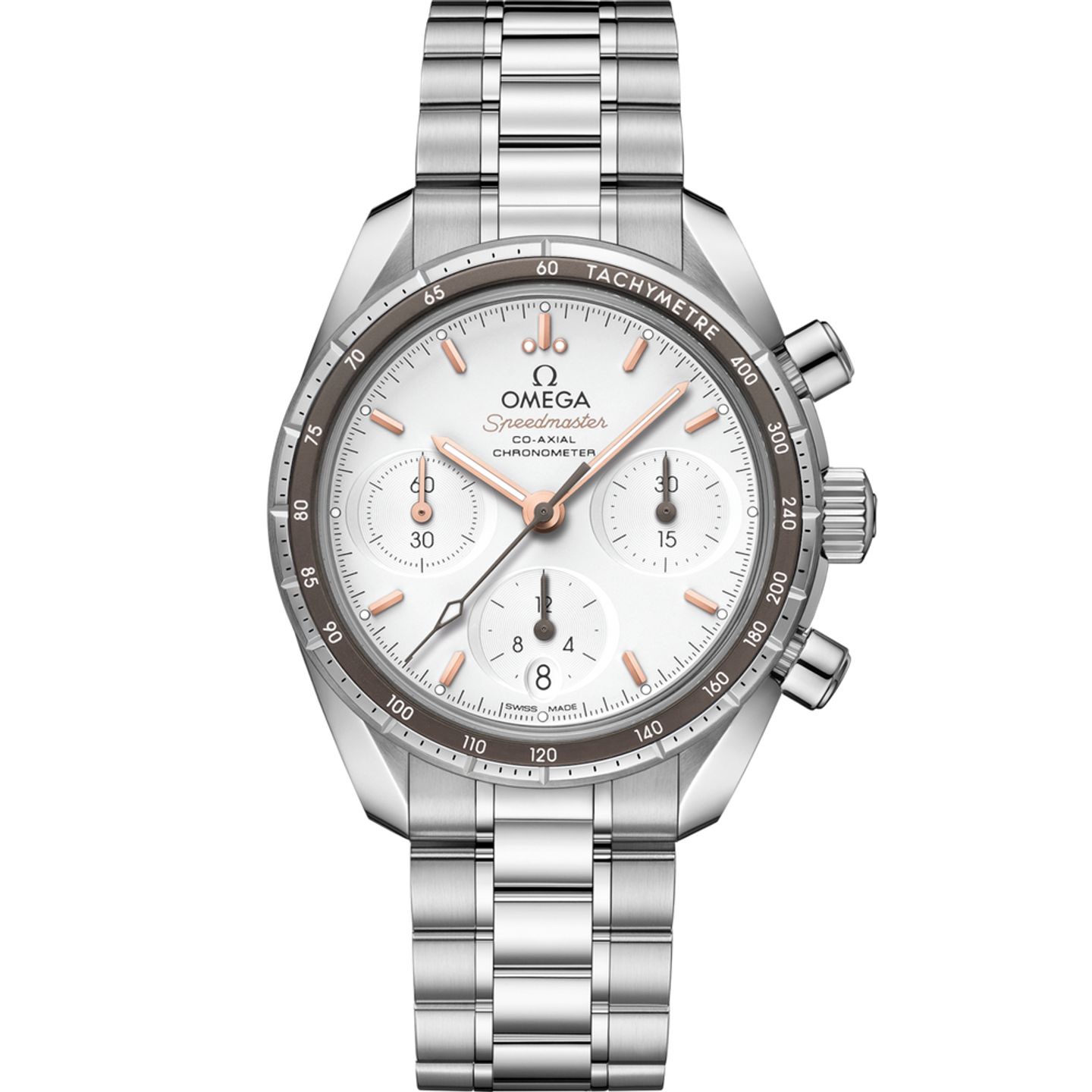 Omega Speedmaster 324.30.38.50.02.001 (2025) - Zilver wijzerplaat 38mm Staal (1/1)