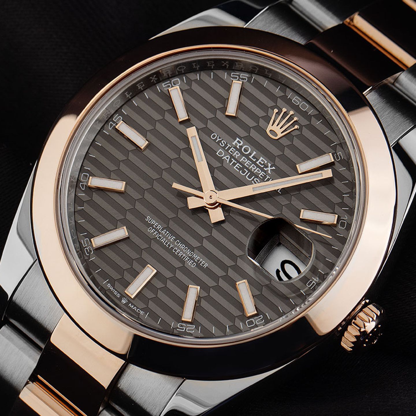 Rolex Datejust 41 126301 (2023) - Grijs wijzerplaat 41mm Goud/Staal (3/7)