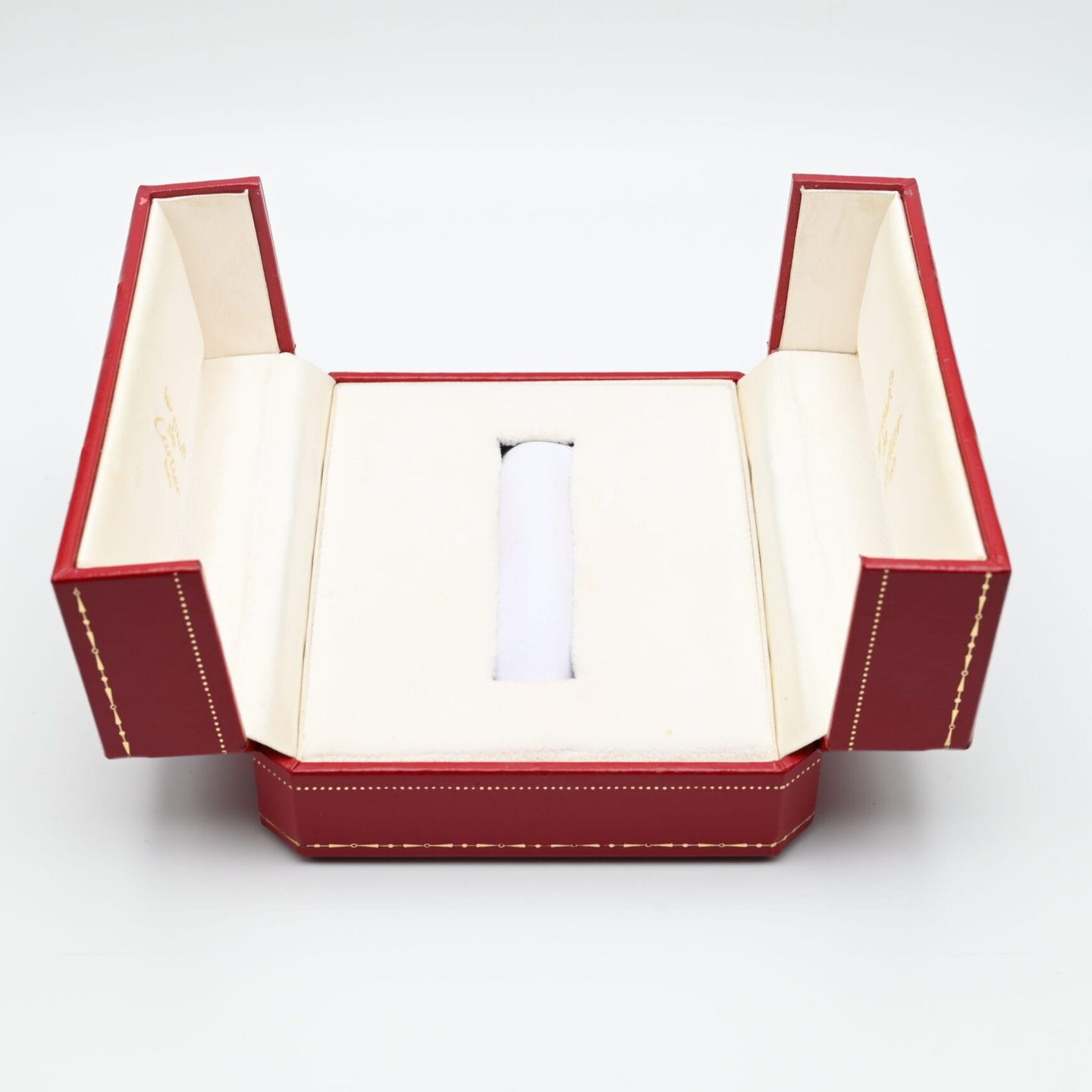 Cartier Tank Vermeil 366001 (Unknown (random serial)) - Yellow dial 20 mm Silver case (2/8)