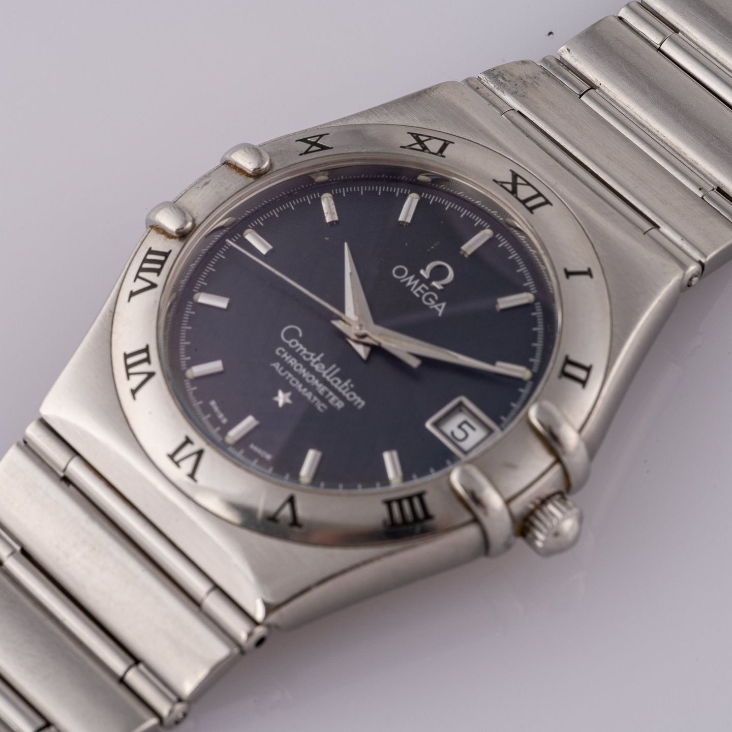 Omega Constellation 1502.4 (1999) - Unknown dial 35 mm Steel case (3/8)