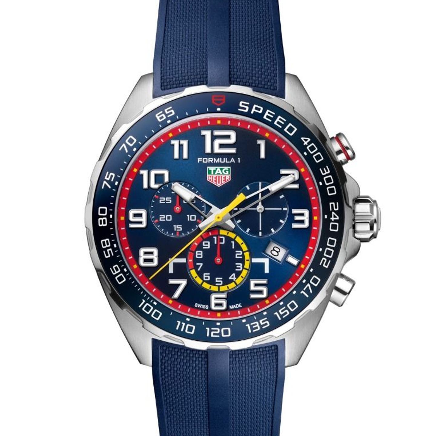 TAG Heuer Formula 1 Quartz CAZ101AL.FT8052 (2023) - Blauw wijzerplaat 43mm Staal (1/8)