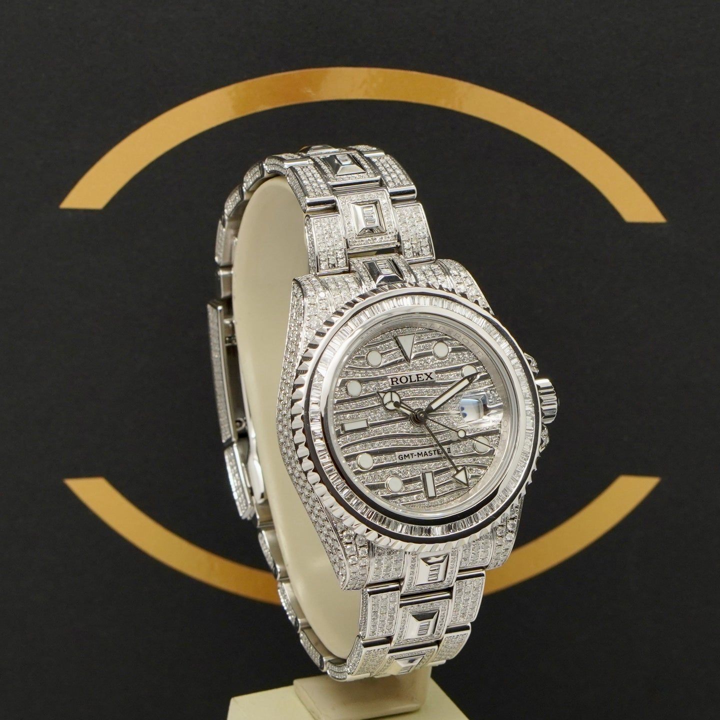 Rolex GMT-Master II 116710LN (2018) - Diamant wijzerplaat 40mm Staal (3/7)