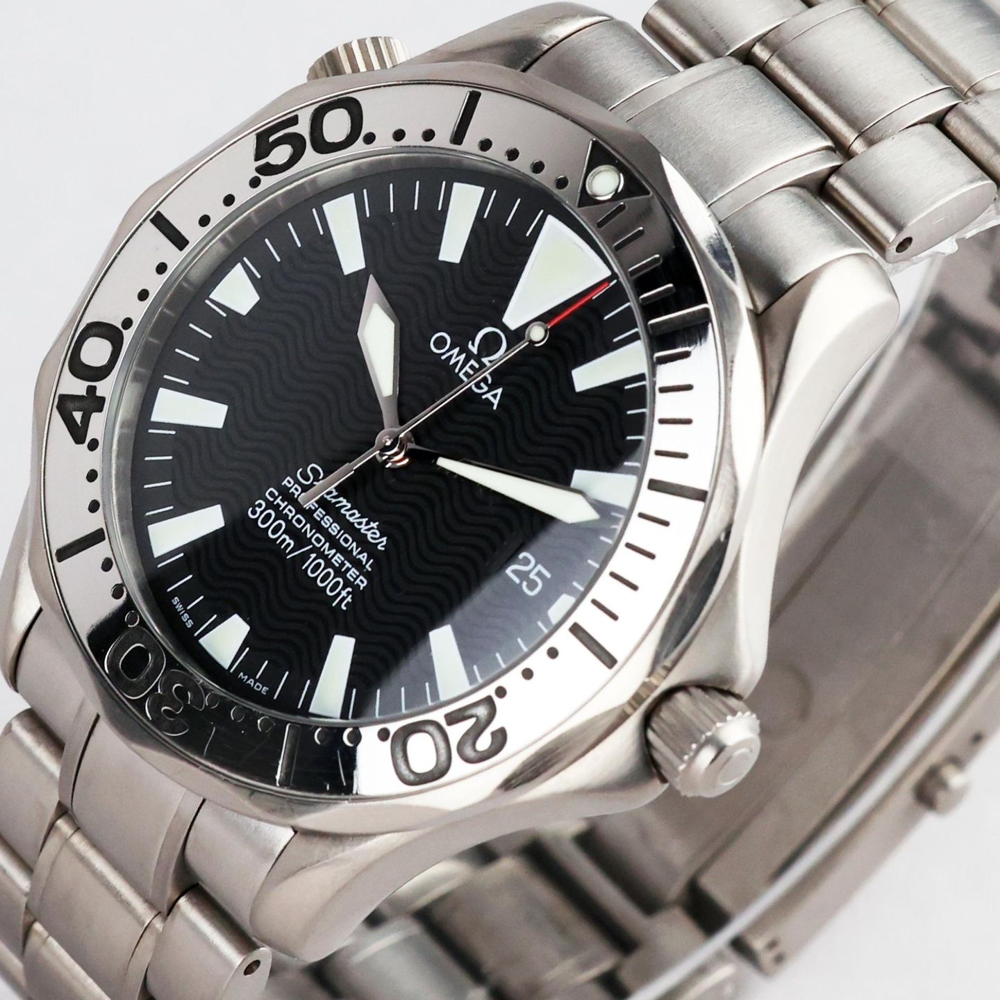 Omega Seamaster 2231.50 (Onbekend (willekeurig serienummer)) - Zwart wijzerplaat 41mm Titanium (4/8)
