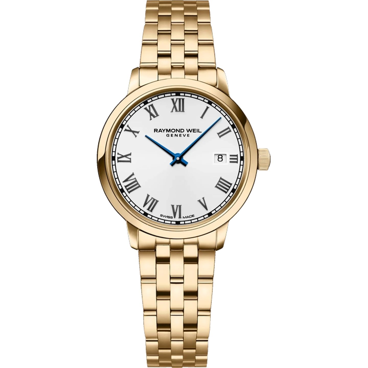 Raymond Weil Toccata 5985-P-00359 (2026) - Wit wijzerplaat 29mm Staal (1/1)