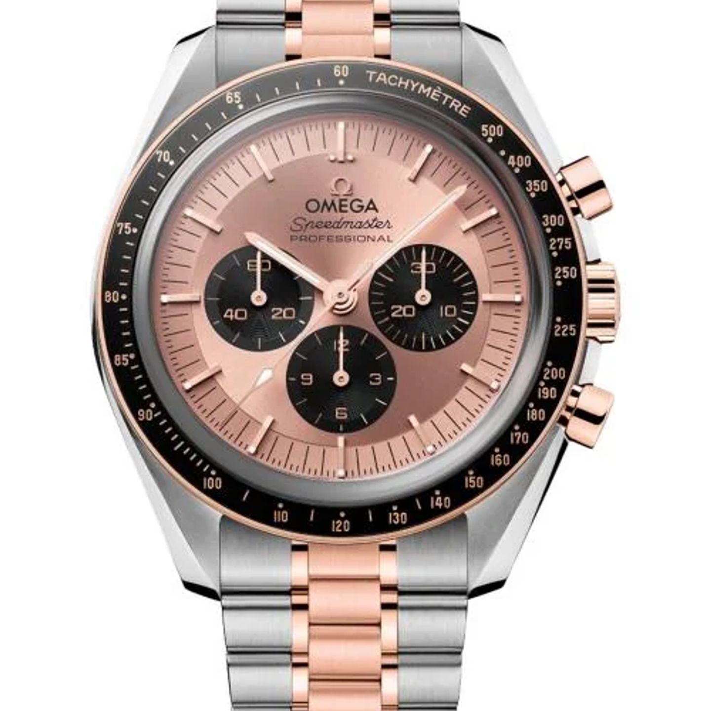 Omega Speedmaster Professional Moonwatch 310.20.42.50.99.001 (2026) - Pink dial 42 mm Gold/Steel case (1/1)