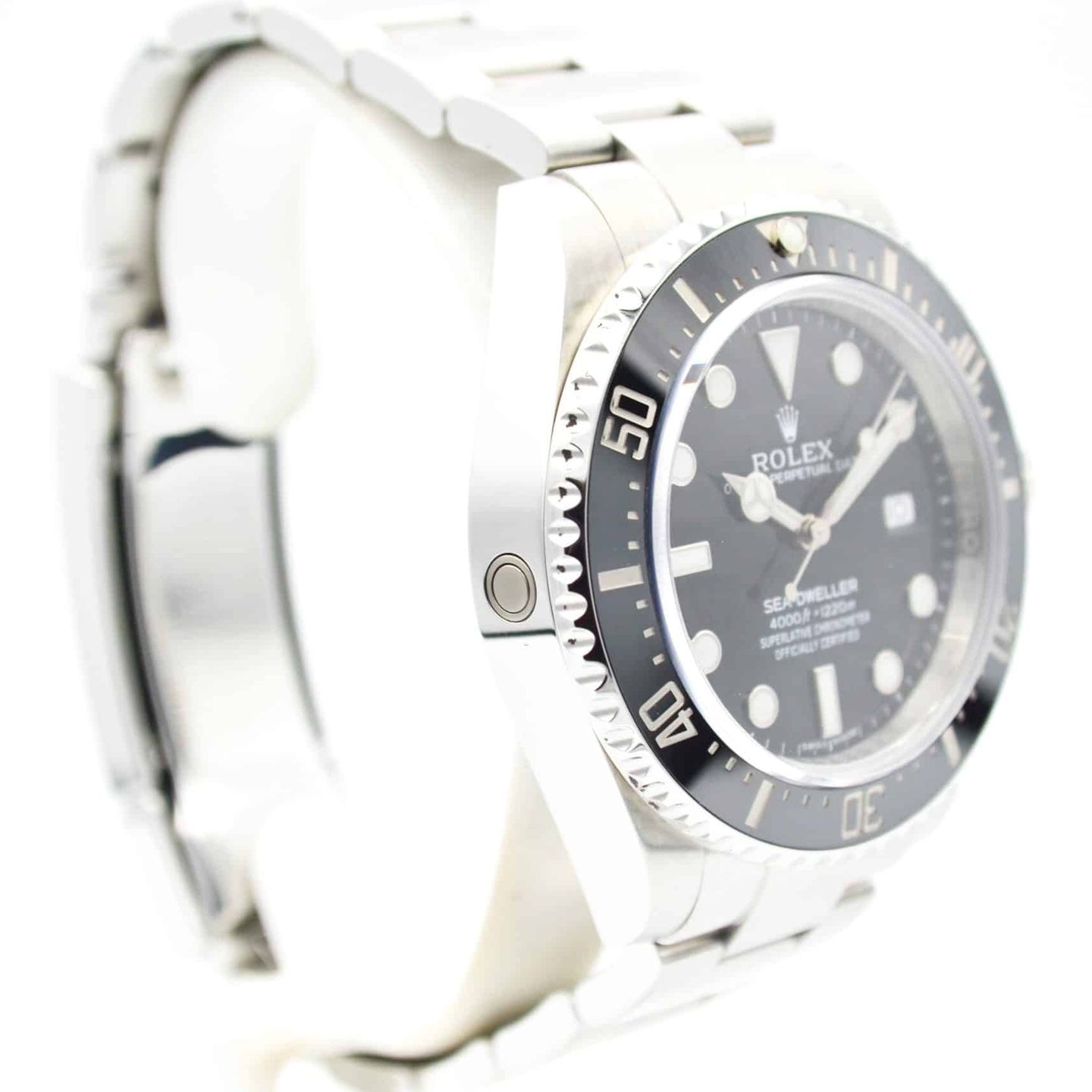 Rolex Sea-Dweller 4000 116600 (2015) - Zwart wijzerplaat 40mm Staal (6/7)