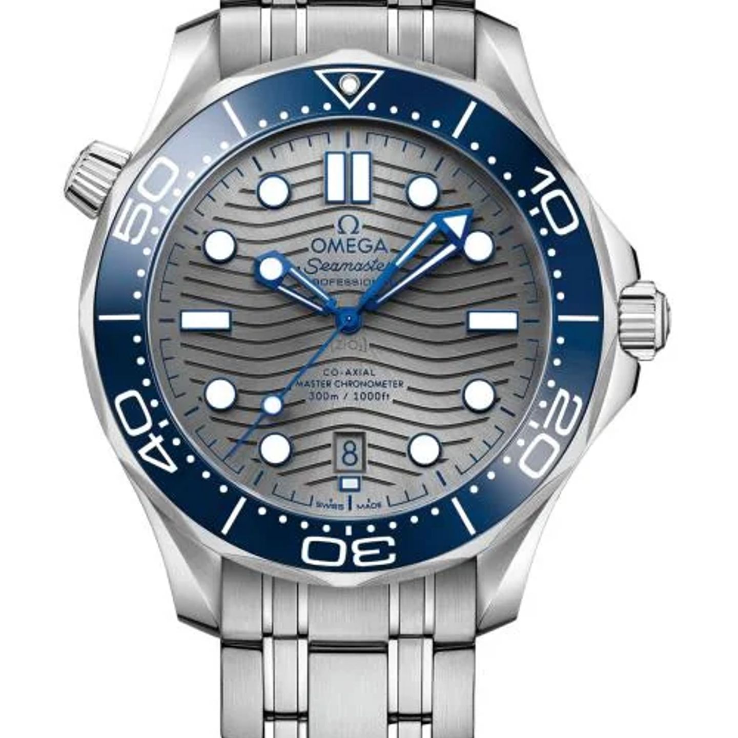 Omega Seamaster Diver 300 M 210.30.42.20.06.001 (2026) - Grijs wijzerplaat 42mm Staal (1/1)