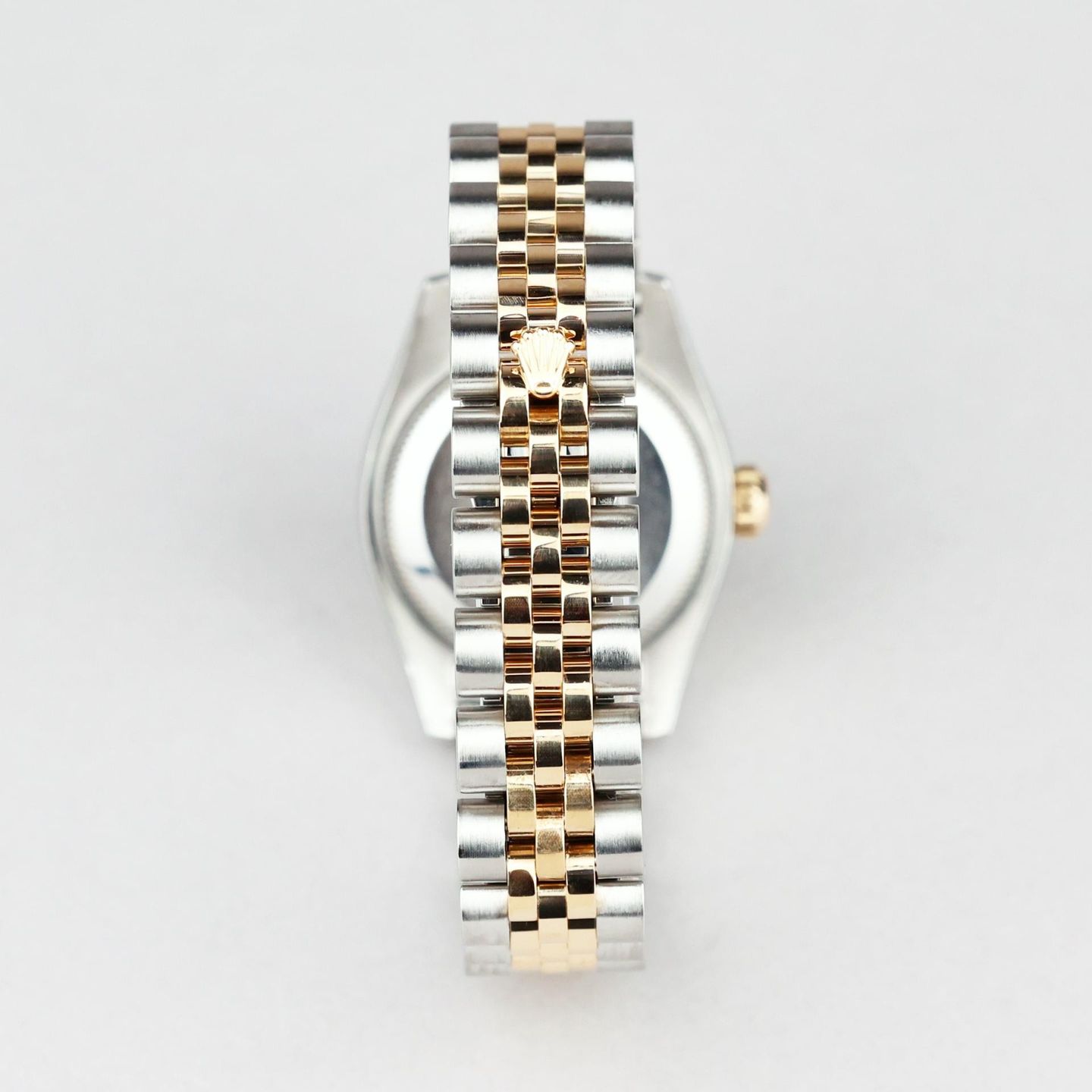 Rolex Lady-Datejust 179173 (2009) - Black dial 26 mm Gold/Steel case (7/8)