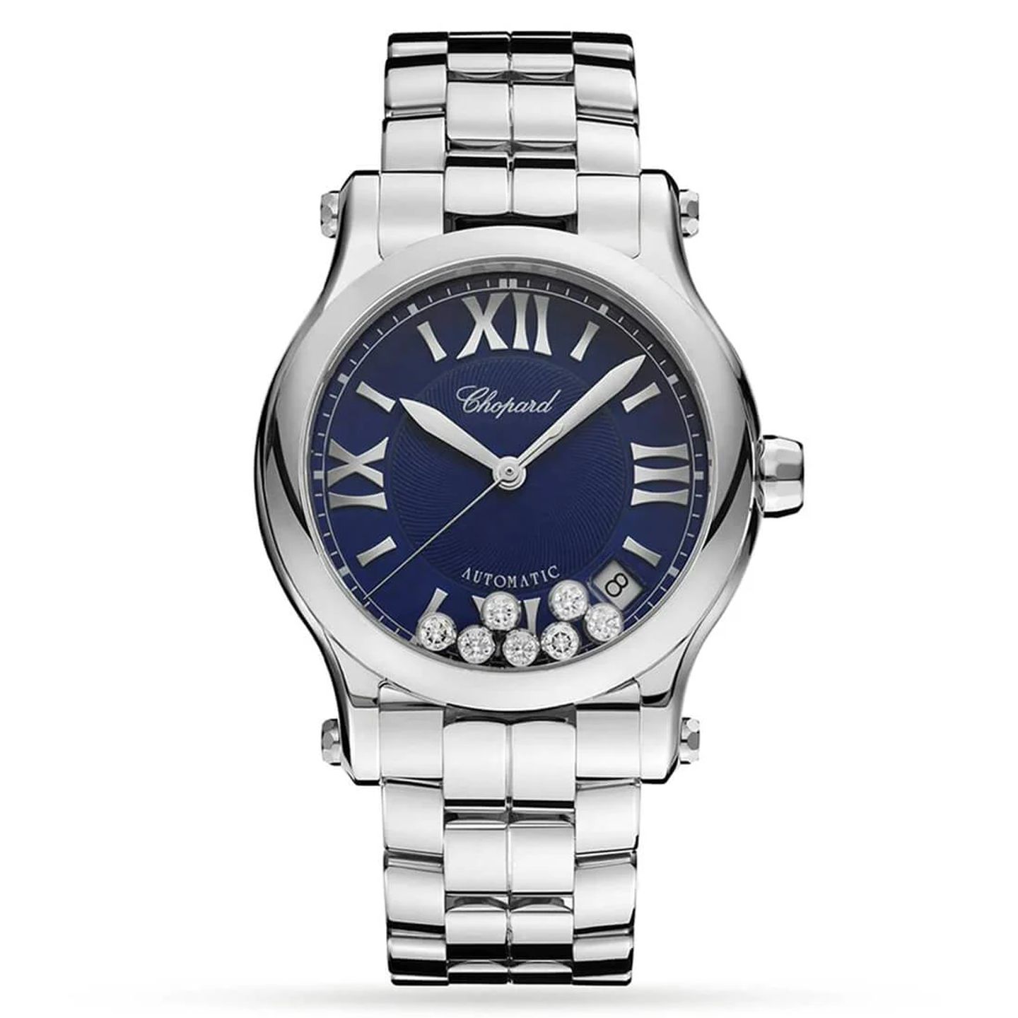 Chopard Happy Sport 278559-3009 (2024) - Blauw wijzerplaat 36mm Staal (3/3)