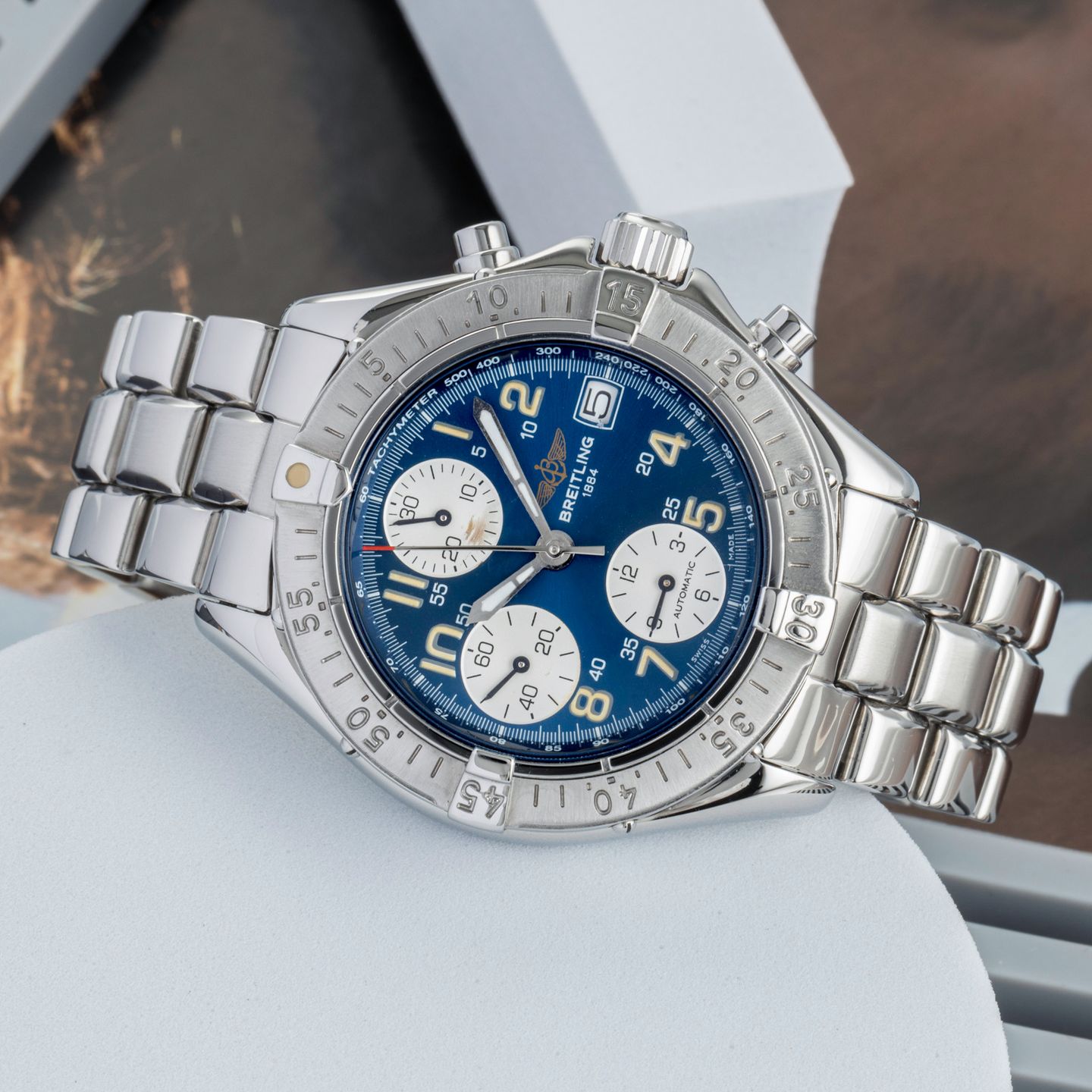 Breitling Colt Chronograph Automatic A13035.1 (1998) - Staal (2/8)