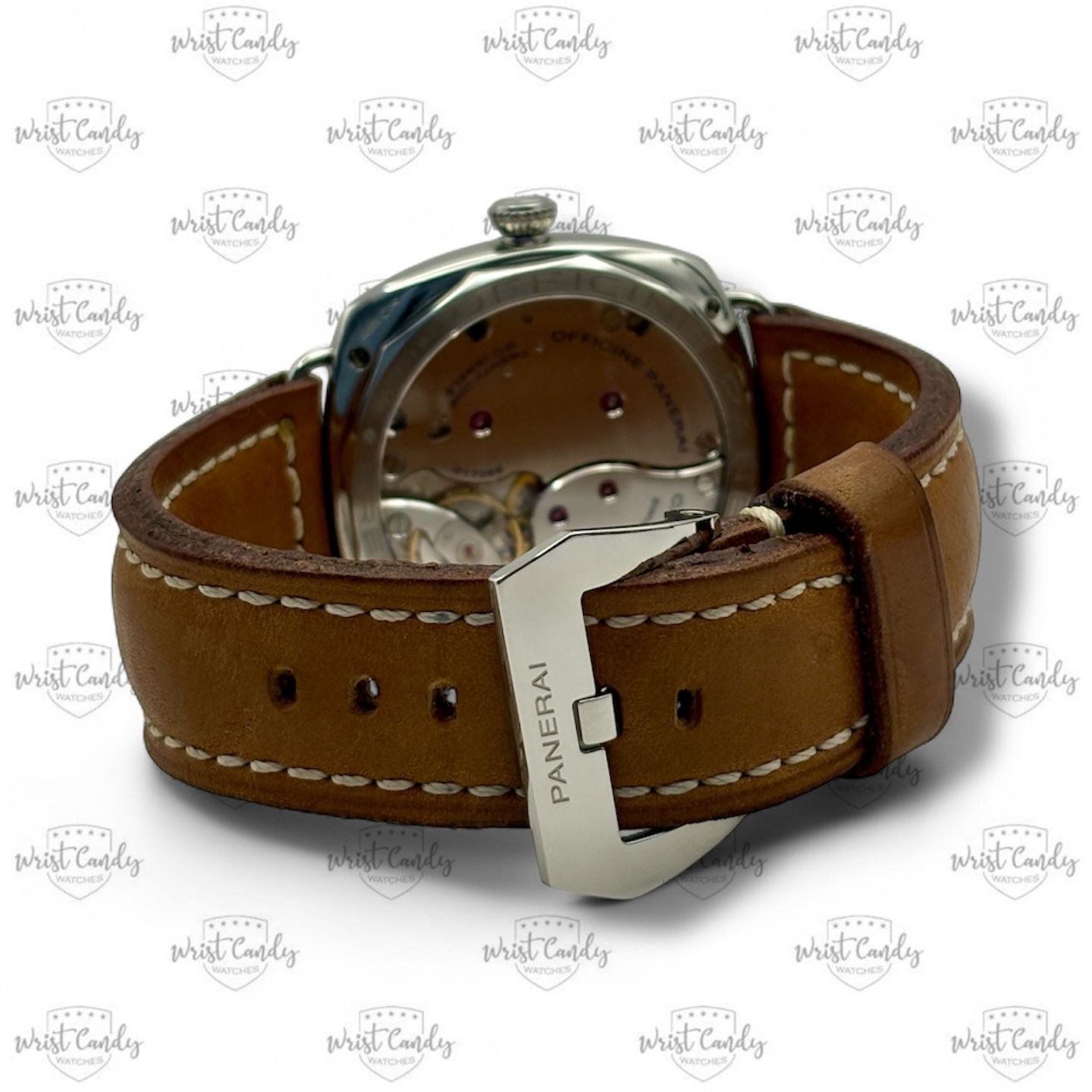 Panerai Radiomir 3 Days 47mm PAM00424 (2012) - Zwart wijzerplaat 47mm Staal (6/8)