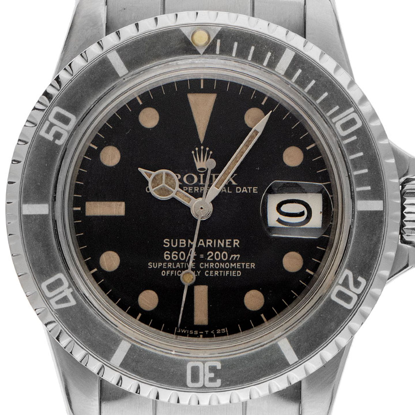 Rolex Submariner Date 1680 (1977) - Black dial 40 mm Steel case (1/8)