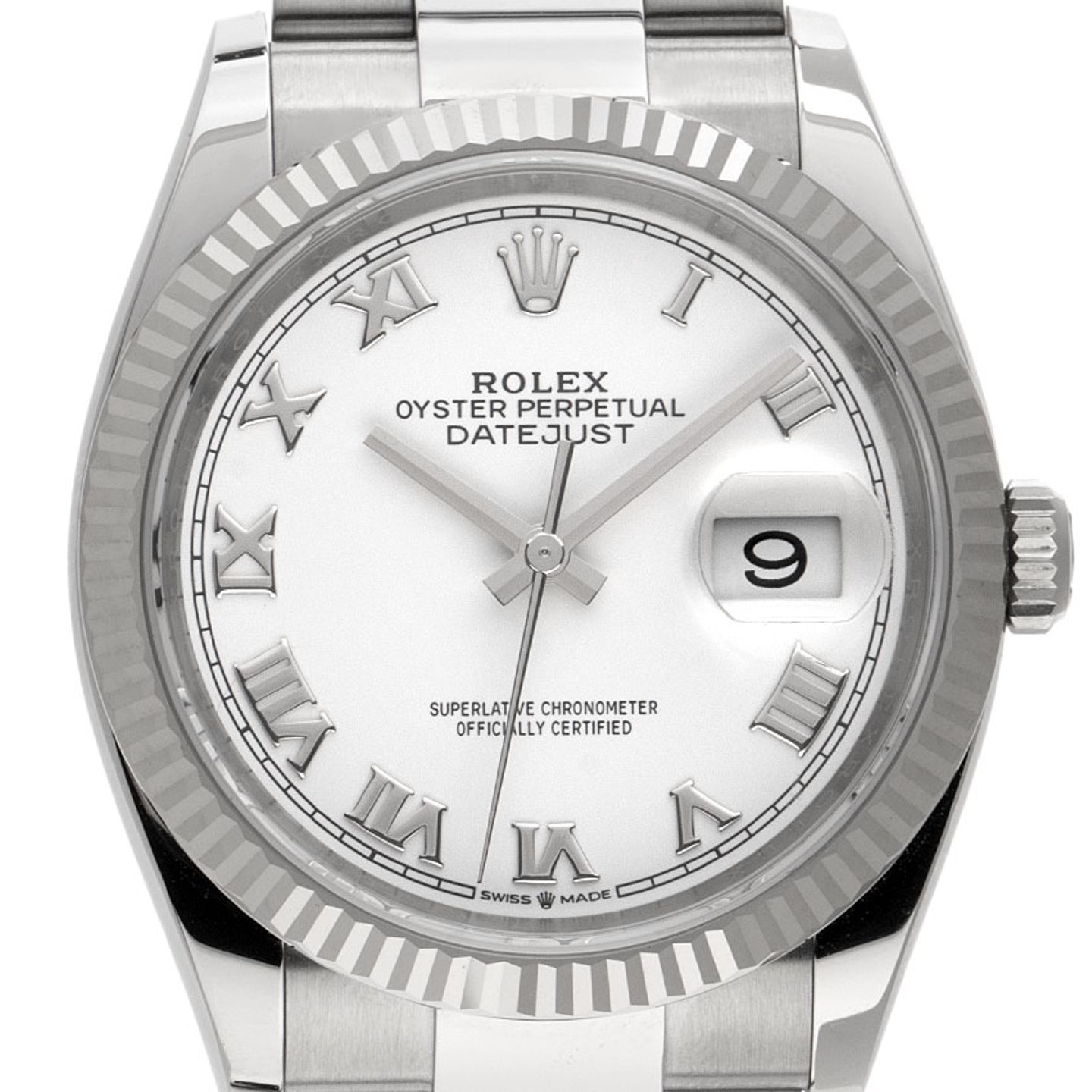 Rolex Datejust 36 126234 (2020) - White dial 36 mm Steel case (1/6)