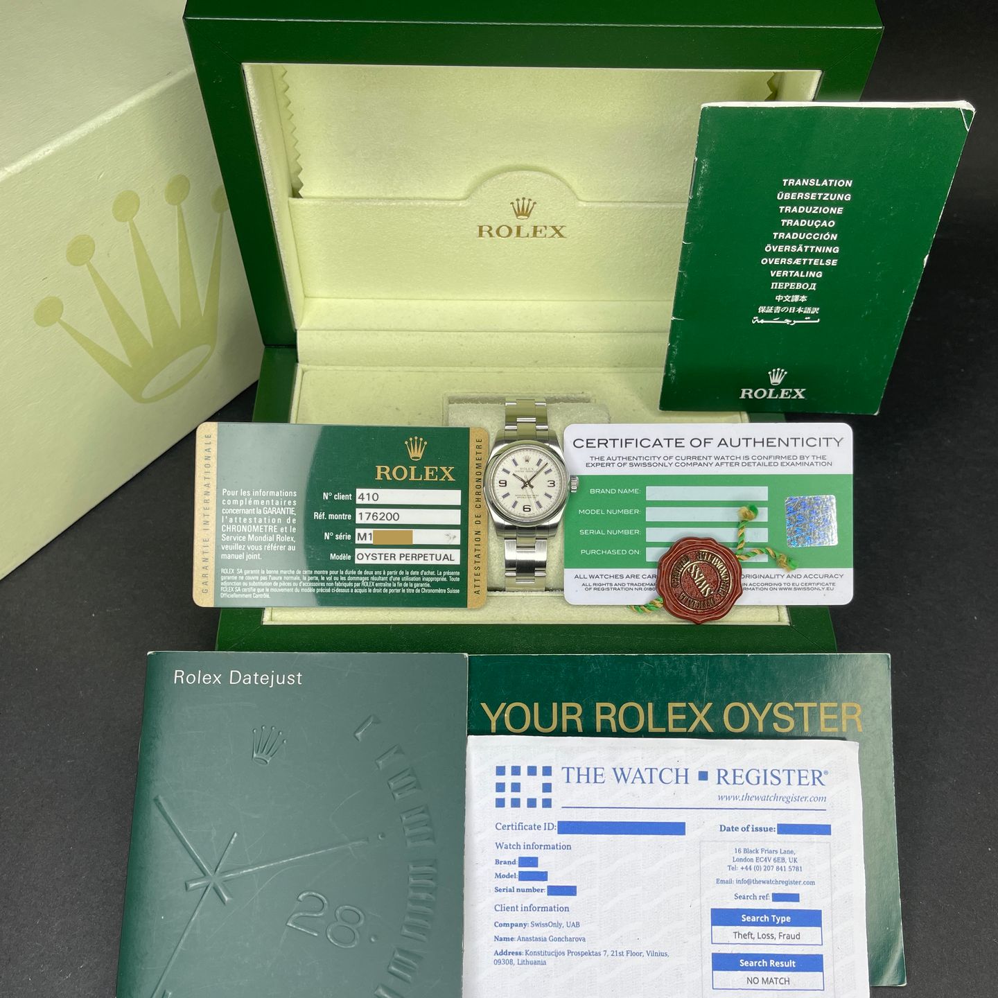 Rolex Oyster Perpetual 26 176200 - (3/8)