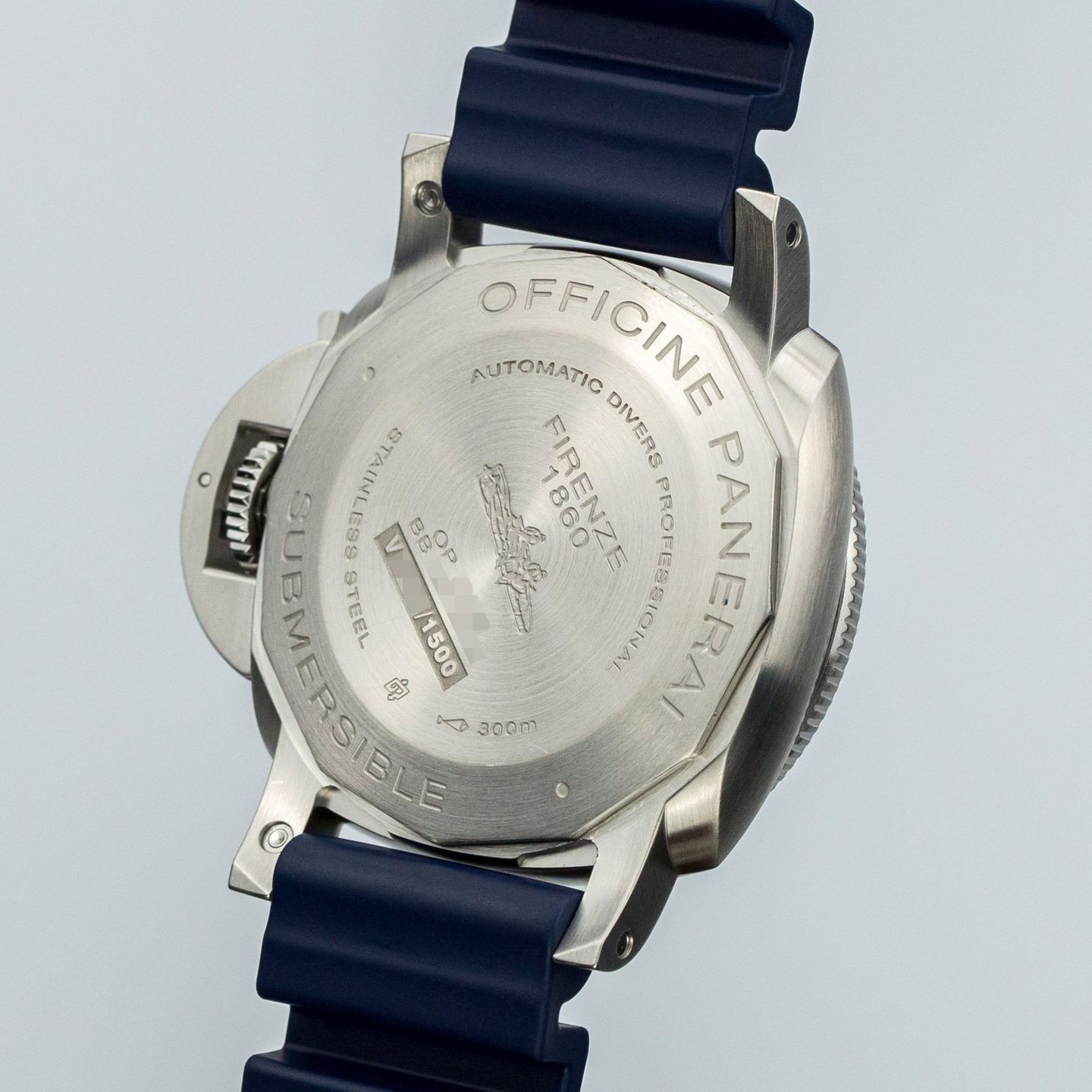 Panerai Luminor Submersible PAM00959 (2020) - Grijs wijzerplaat 42mm Staal (4/7)