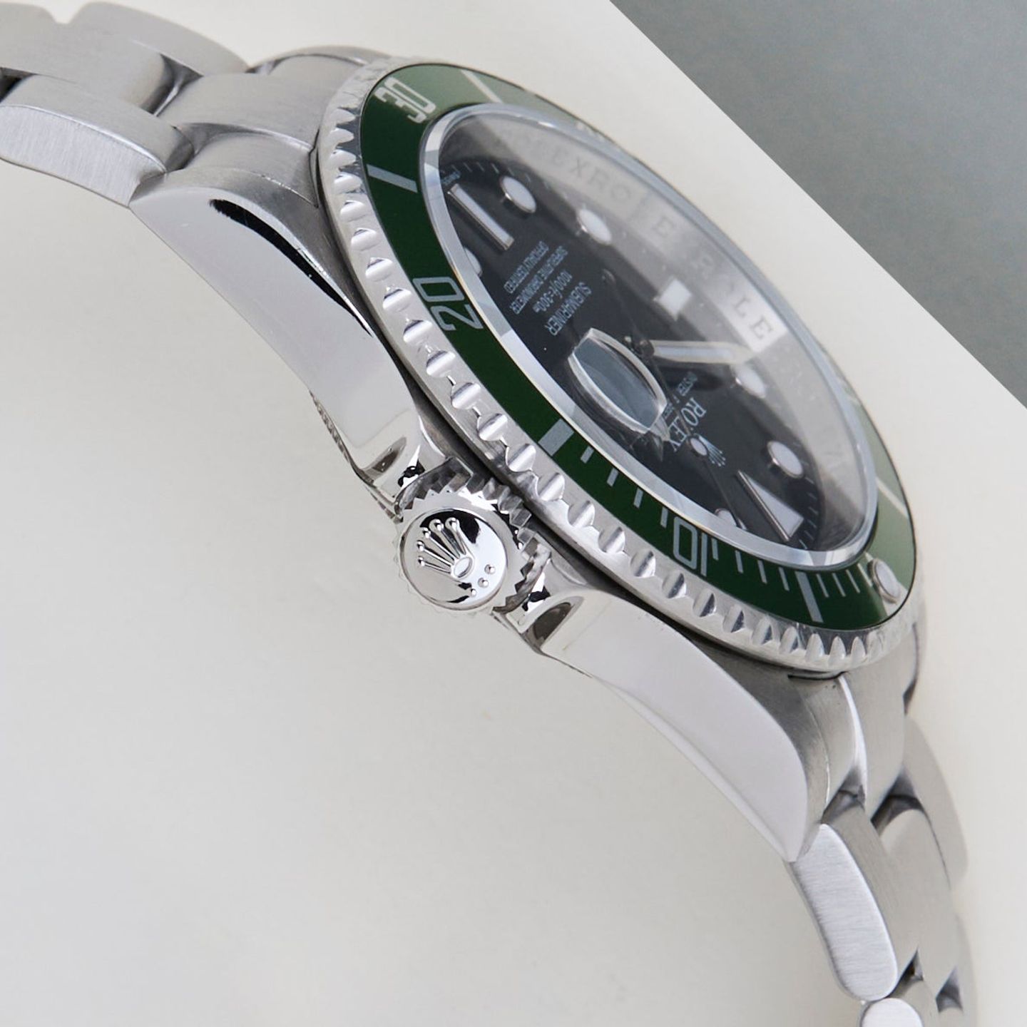 Rolex Submariner Date 16610LV (2007) - Black dial 40 mm Steel case (8/8)