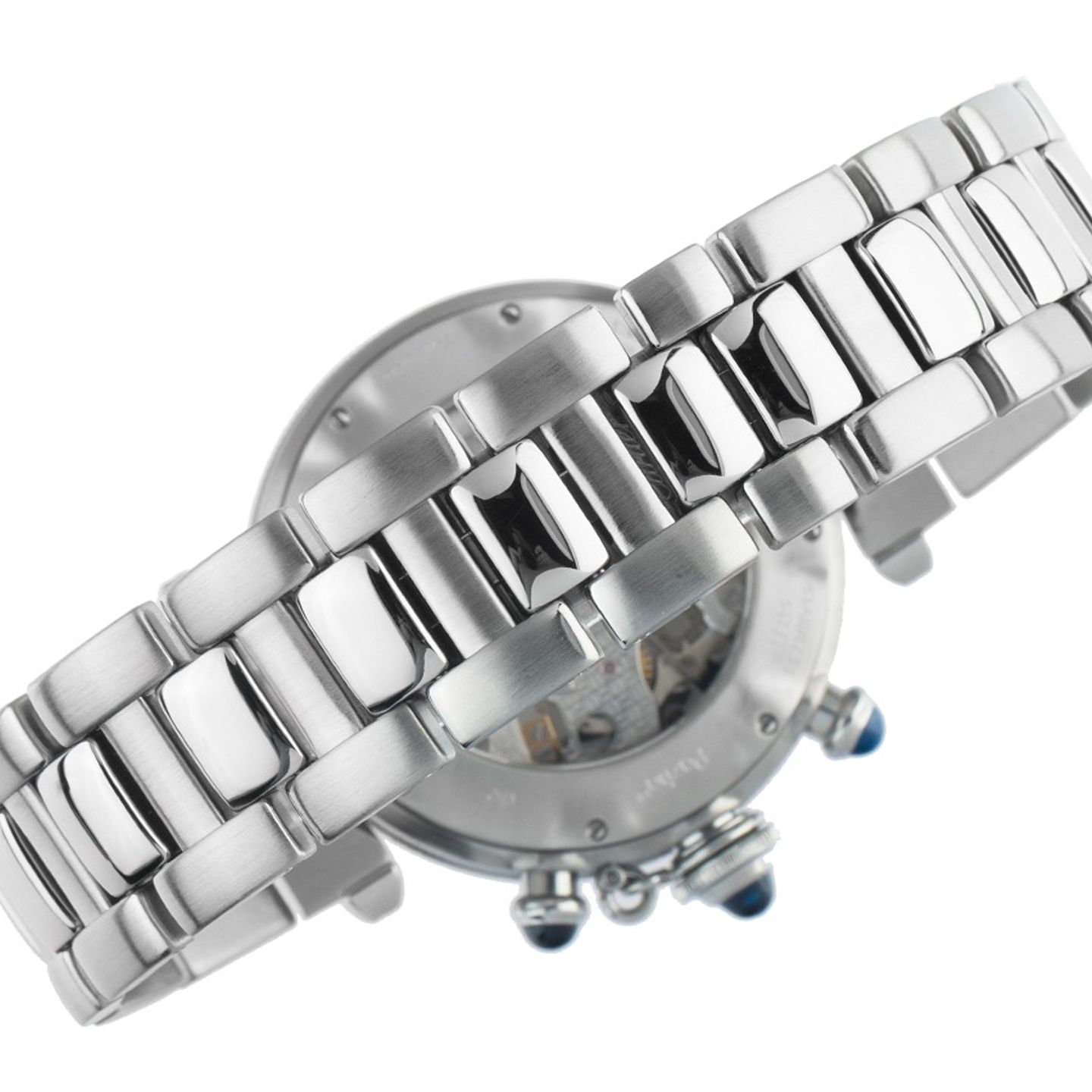 Cartier Pasha 2113 (2006) - White dial 38 mm Steel case (7/7)