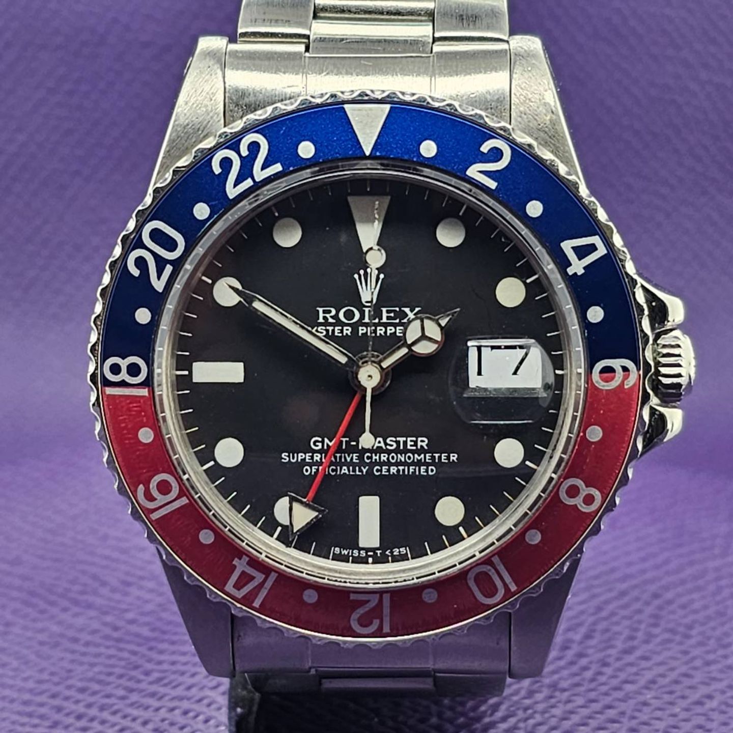 Rolex GMT-Master 1675 (1969) - Black dial 40 mm Steel case (1/5)