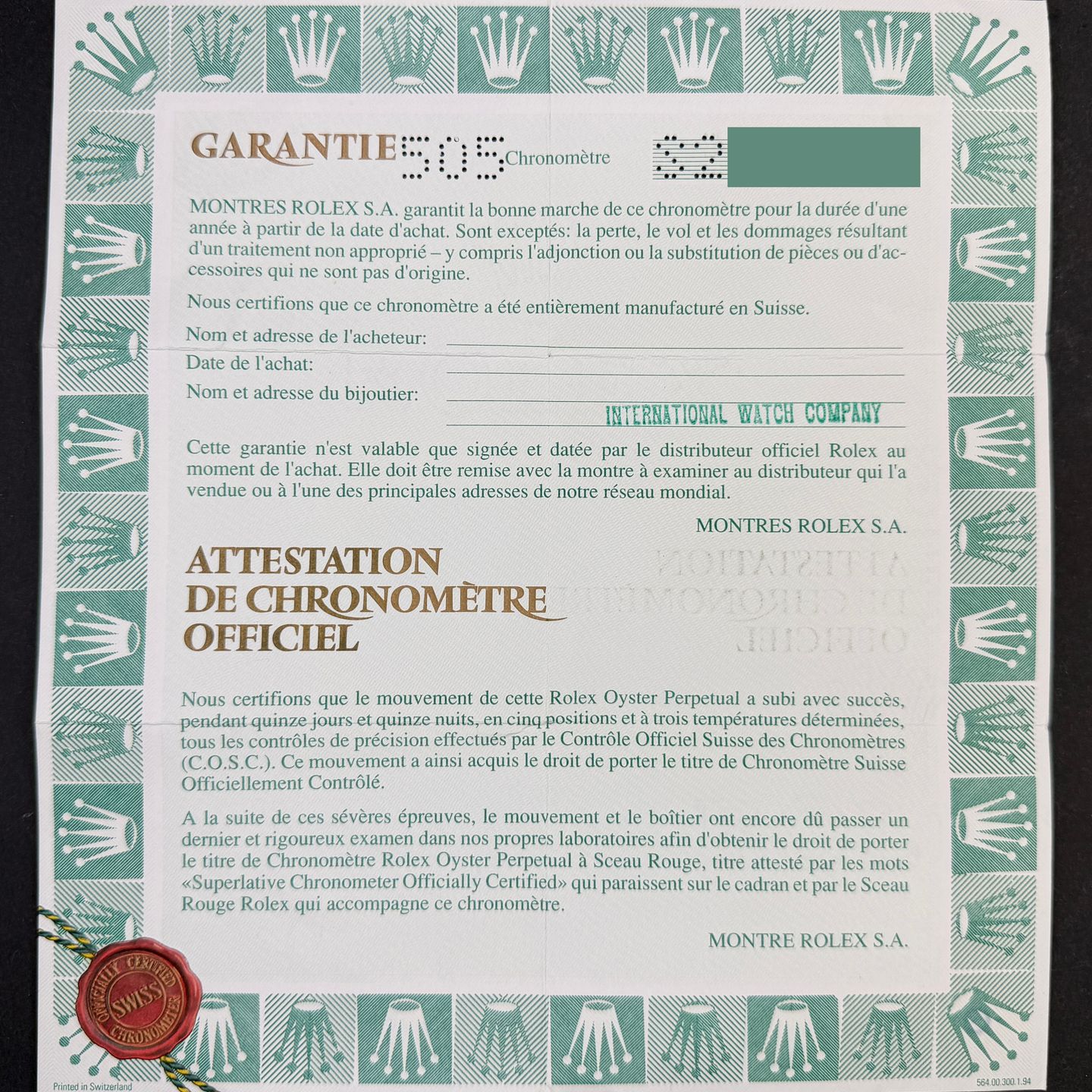 Rolex Day-Date 36 18346 (1993) - Silver dial 36 mm Platinum case (3/8)