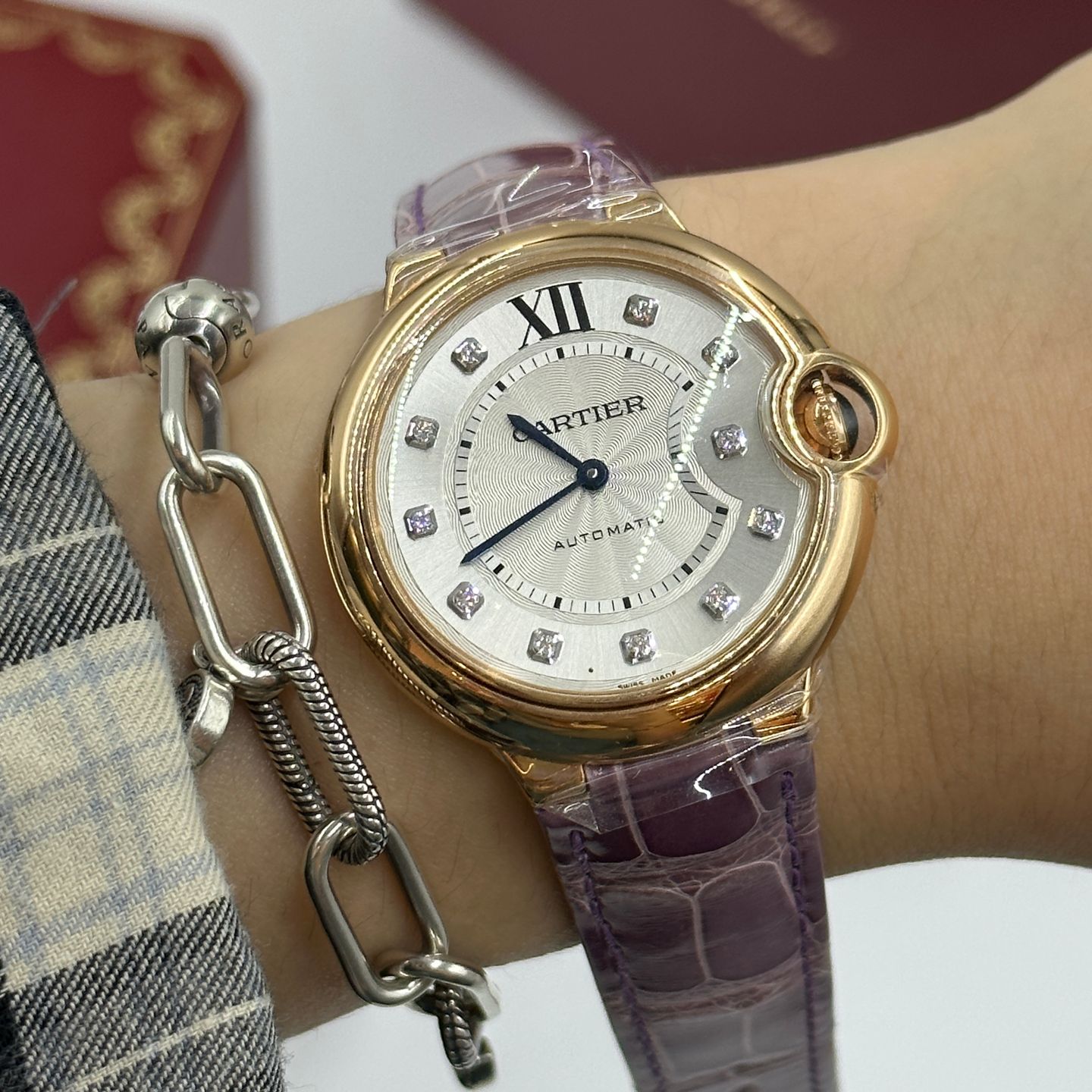 Cartier Ballon Bleu 36mm WJBB0010 - (8/8)