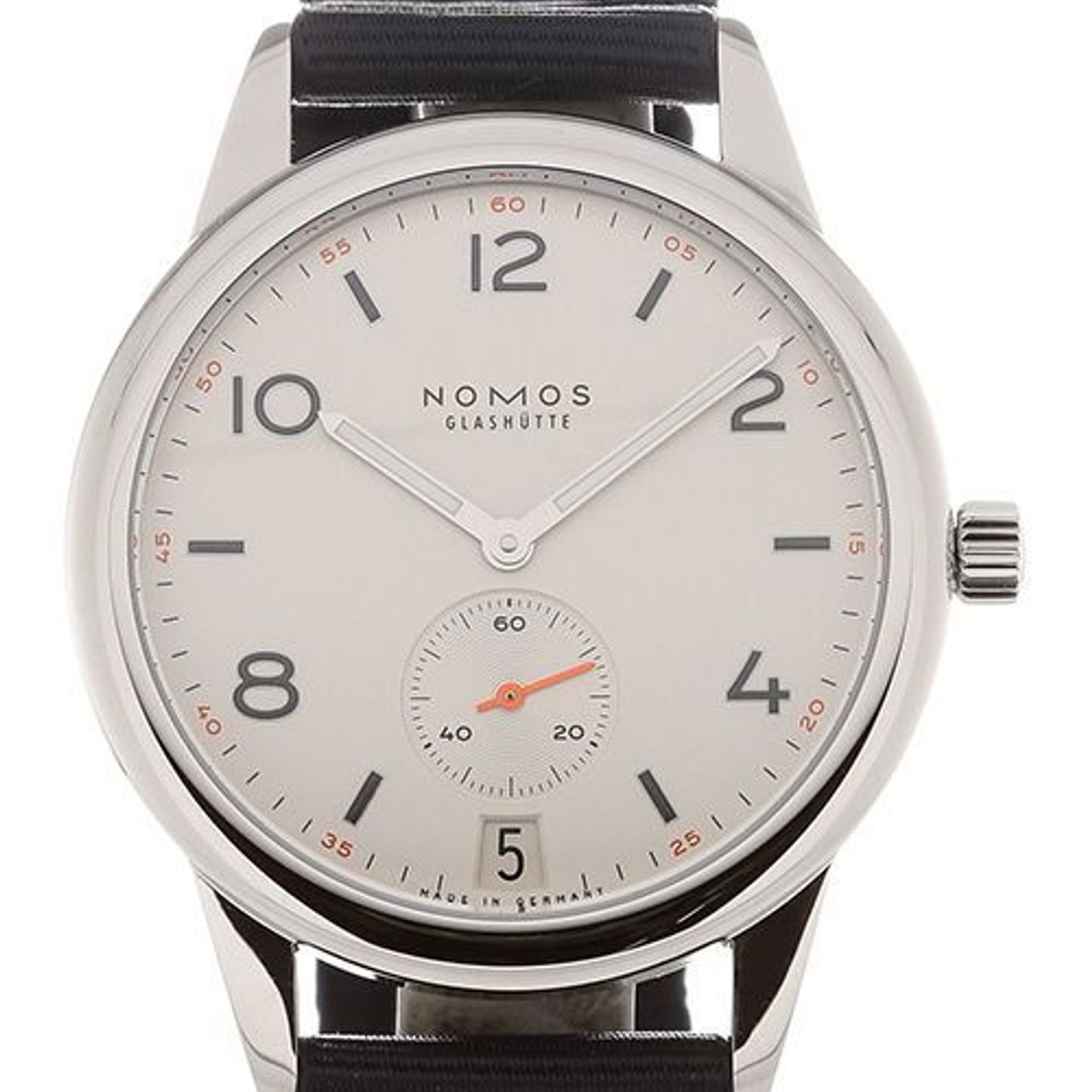 NOMOS Club Automat 775 (2024) - White dial 42 mm Steel case (1/4)