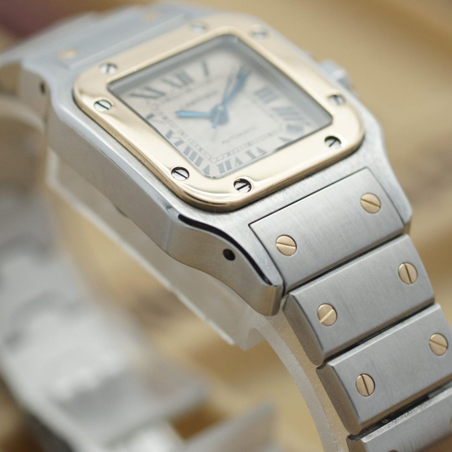 Cartier Santos Galbée W20056D6 (2010) - 24 mm Steel case (5/8)