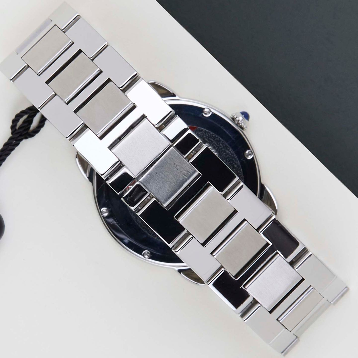 Cartier Ronde Solo de Cartier W6701005 (2014) - Zilver wijzerplaat 36mm Staal (6/8)