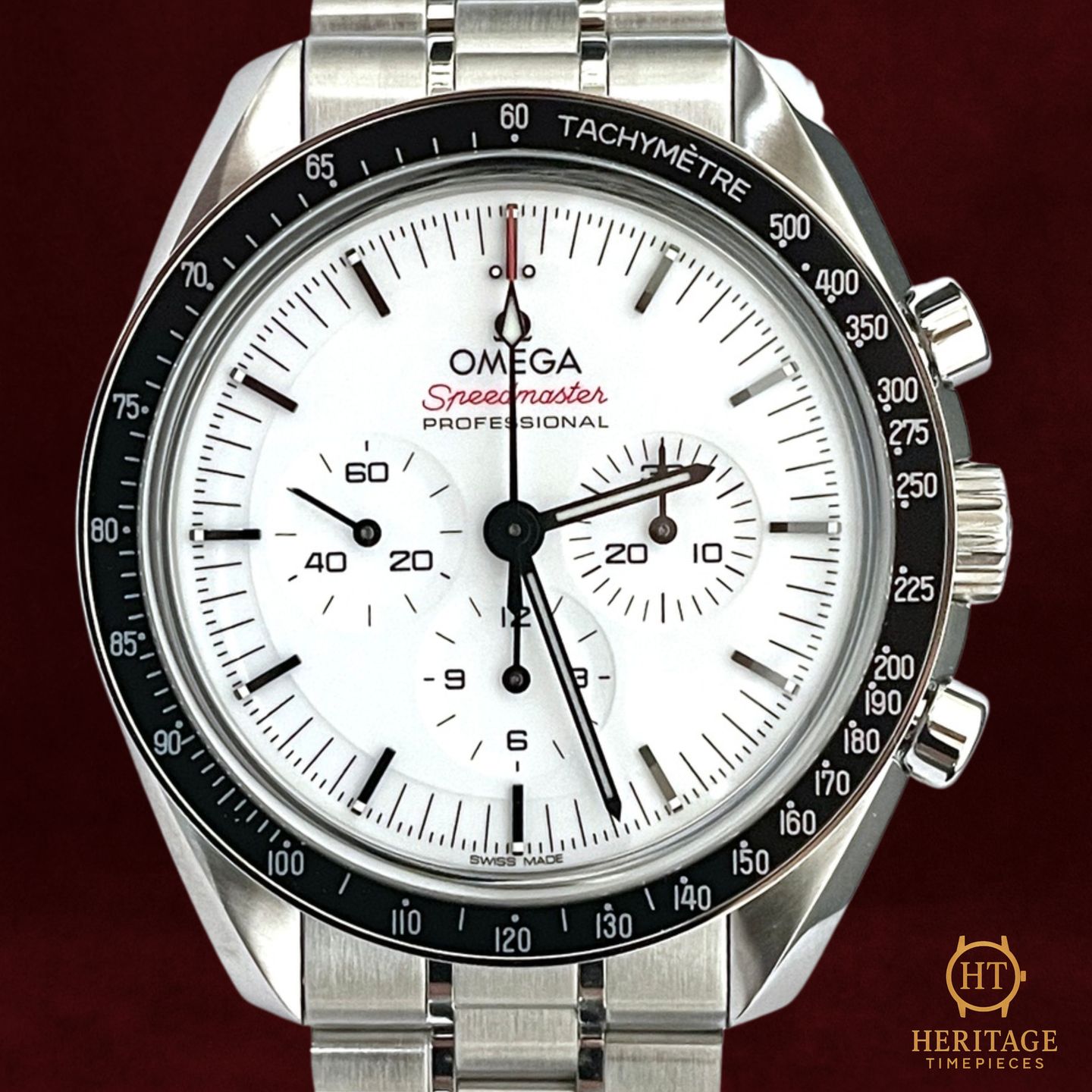 Omega Speedmaster Professional Moonwatch 310.30.42.50.04.001 (2026) - White dial 42 mm Steel case (1/6)