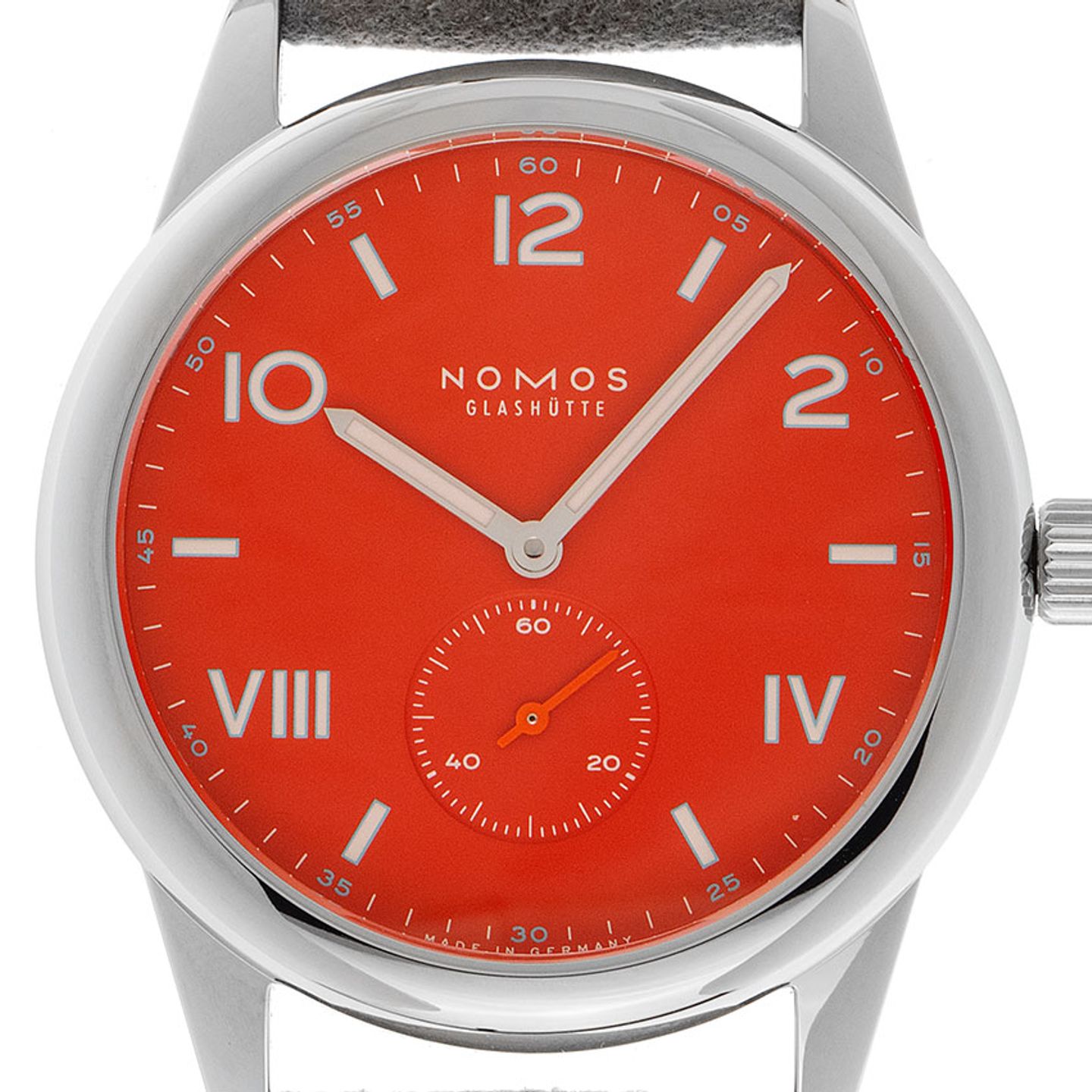 NOMOS Club Campus 723 (2024) - Red dial 39 mm Steel case (1/6)