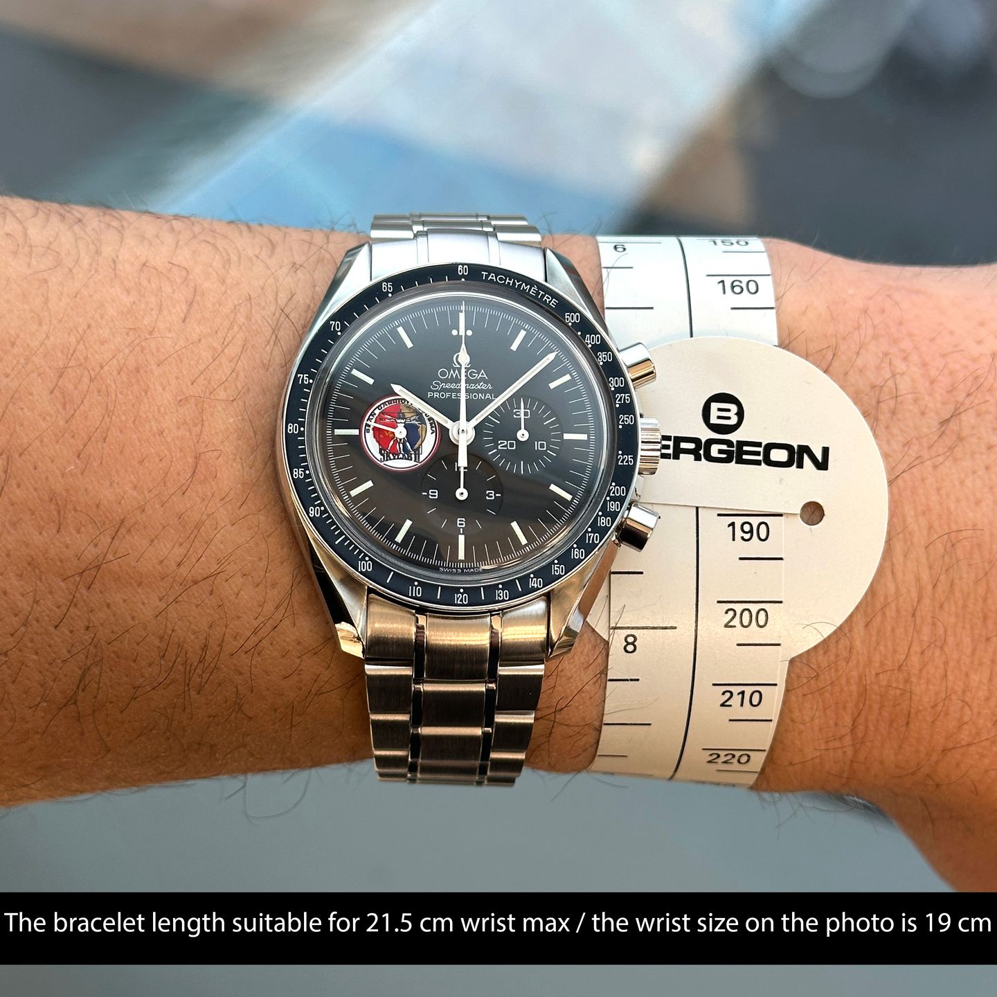 Omega Speedmaster Professional Moonwatch 3597.22.00 (2002) - Black dial 42 mm Steel case (2/8)