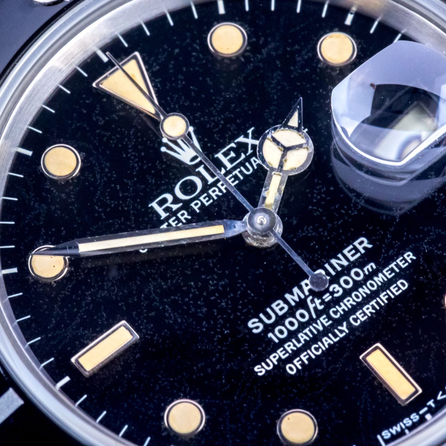 Rolex Submariner Date 16800 (1986) - Black dial 40 mm Steel case (2/8)