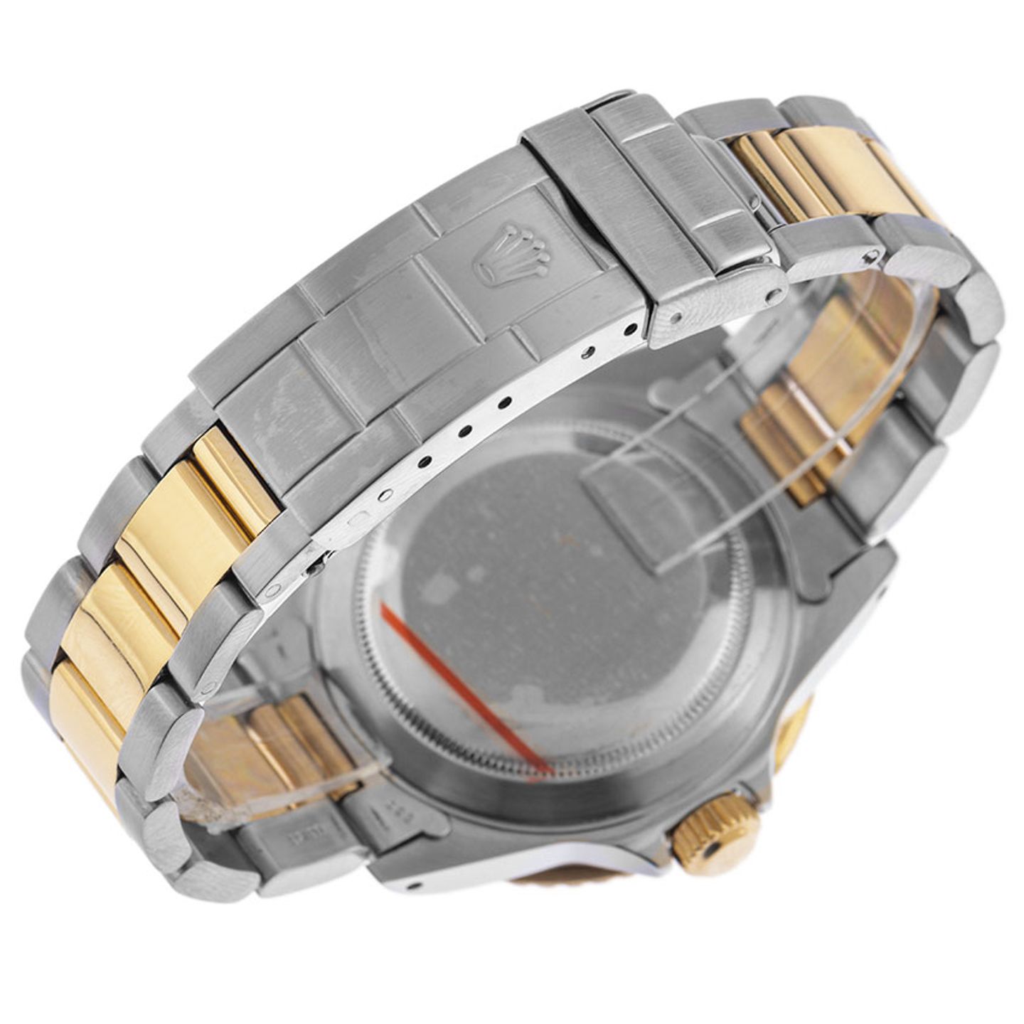 Rolex Submariner Date 16803 (1985) - Blue dial 40 mm Gold/Steel case (7/8)