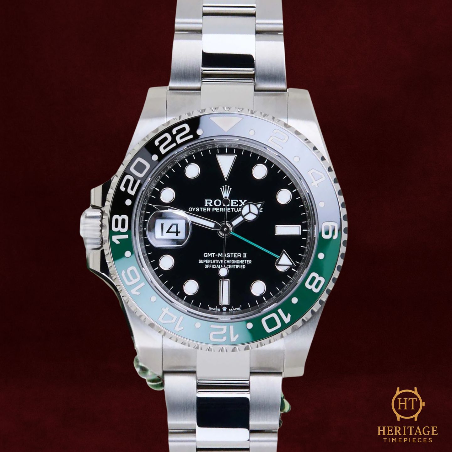 Rolex GMT-Master II 126720VTNR (2026) - Zwart wijzerplaat 40mm Staal (2/8)