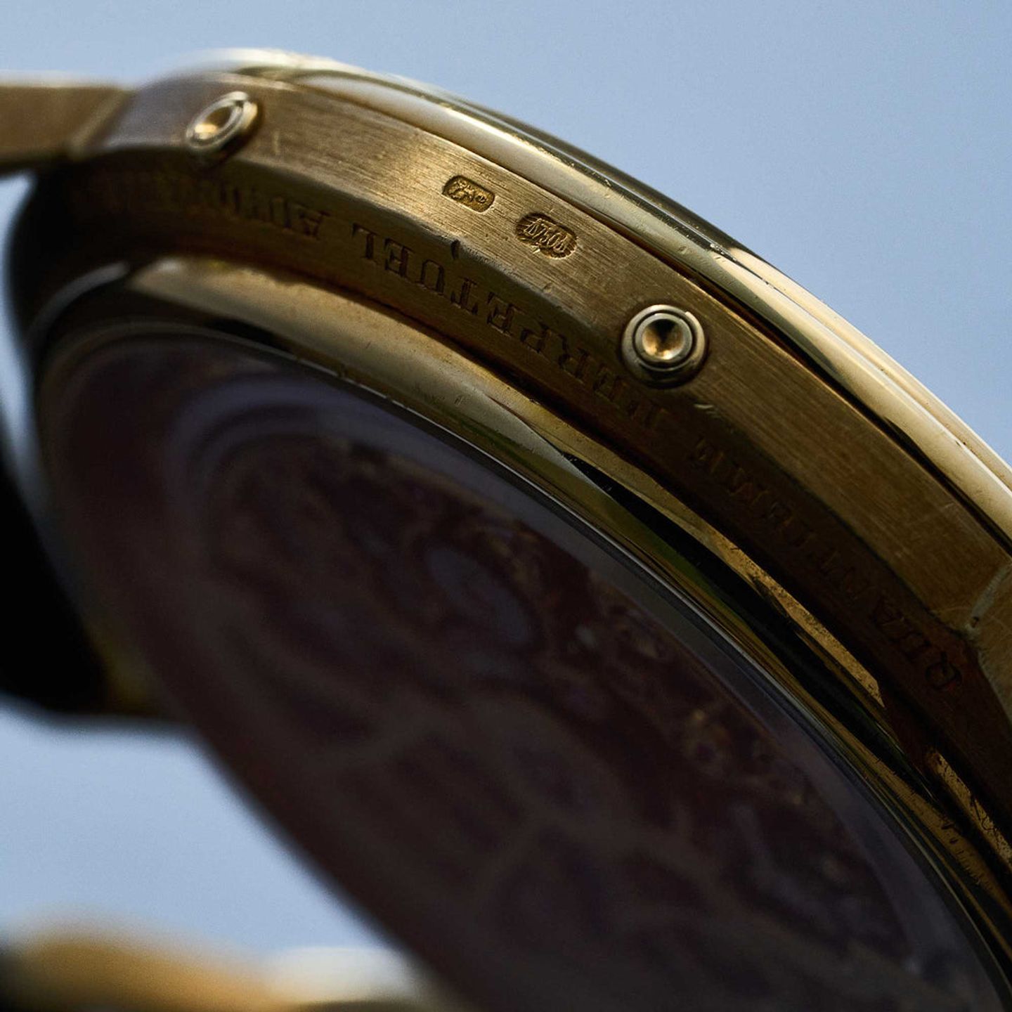 Audemars Piguet Quantieme Perpetual Calendar 25558 (1988) - Transparant wijzerplaat 36mm Geelgoud (14/16)