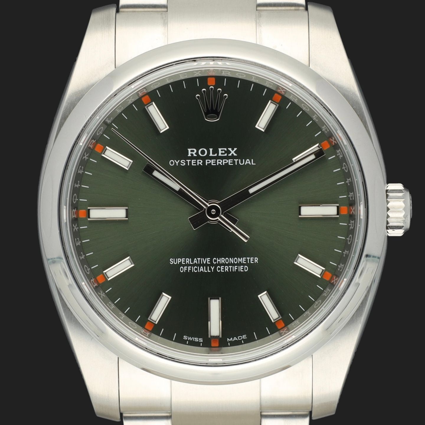 Rolex Oyster Perpetual 34 114200 (2019) - 34 mm Steel case (2/8)