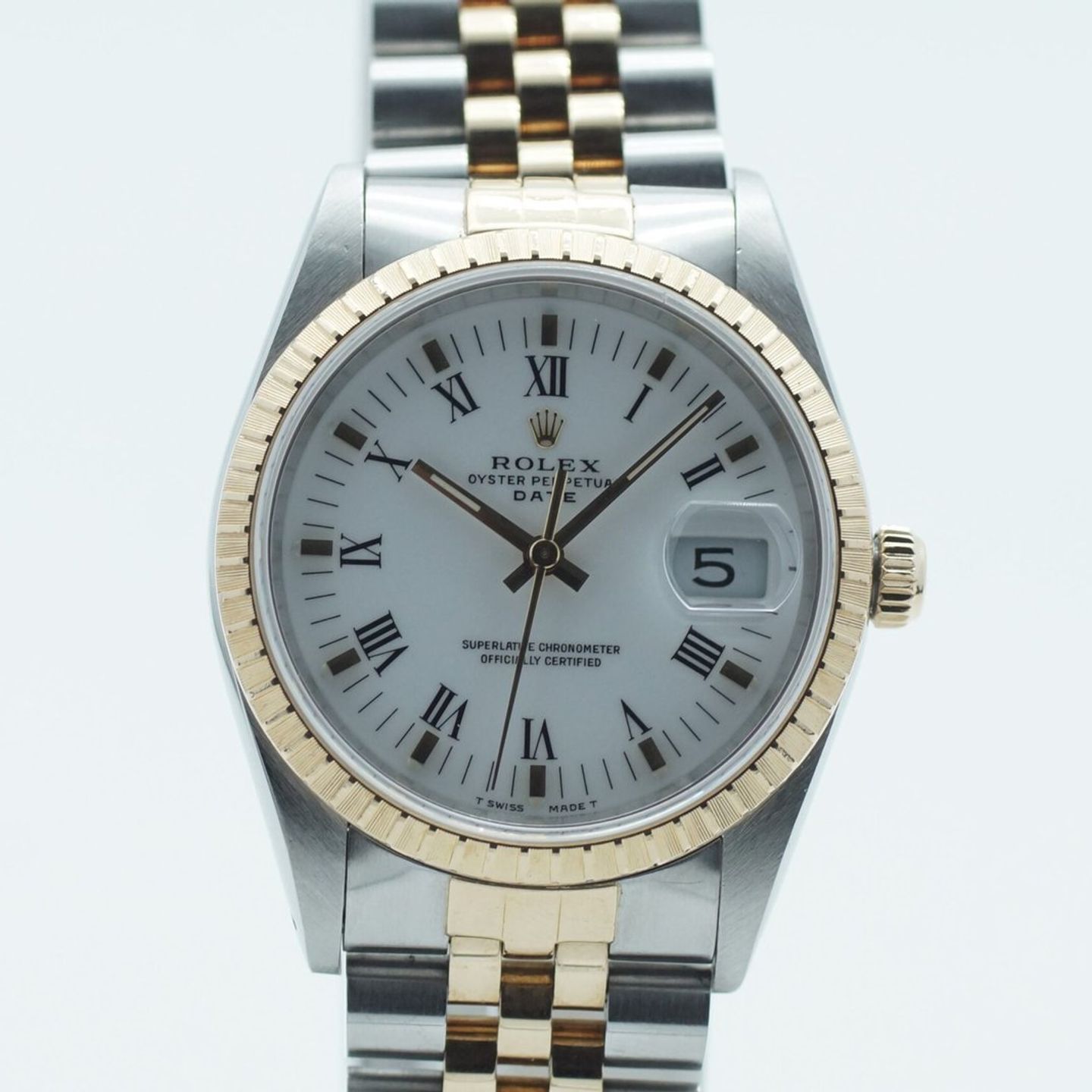 Rolex Oyster Perpetual Date 15223 - (4/8)