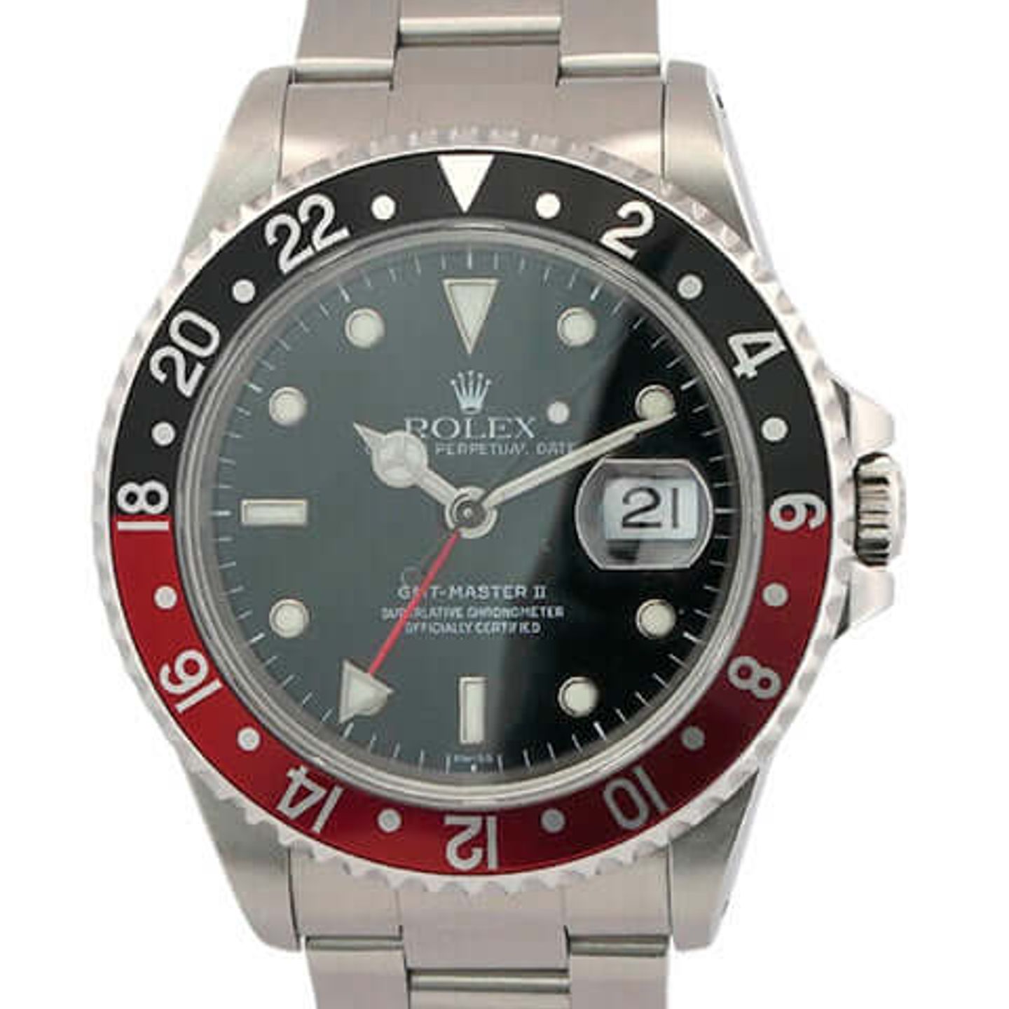 Rolex GMT-Master II 16710 (2000) - 40mm Staal (1/8)