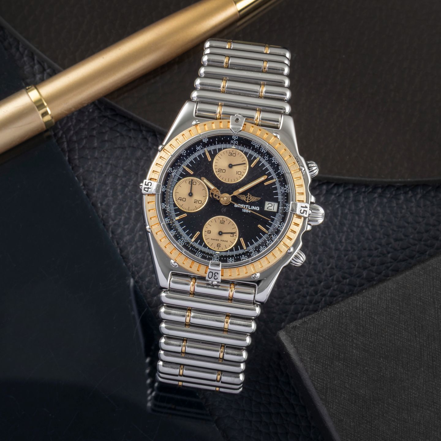 Breitling Chronomat D13047 (Unknown (random serial)) - 39 mm Steel case (1/8)