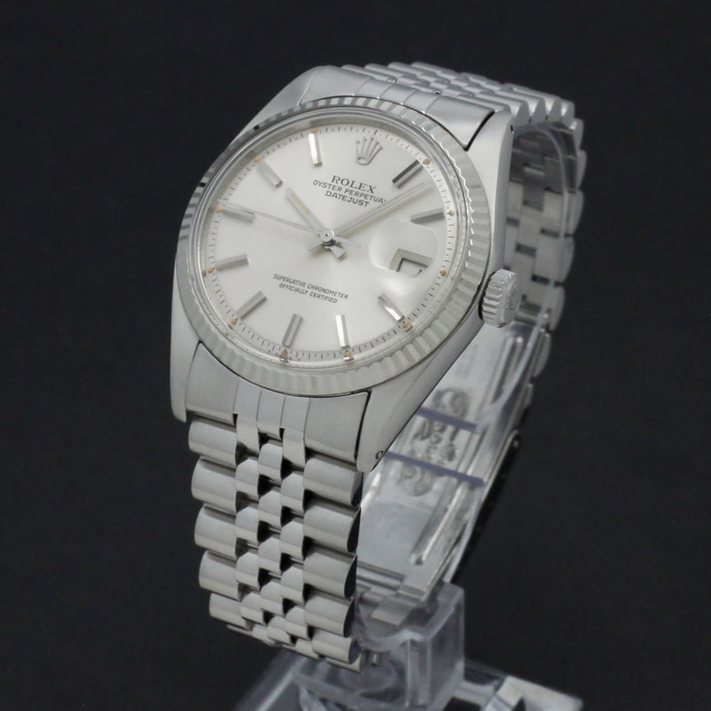 Rolex Datejust 1601 (1977) - Silver dial 36 mm Steel case (5/7)