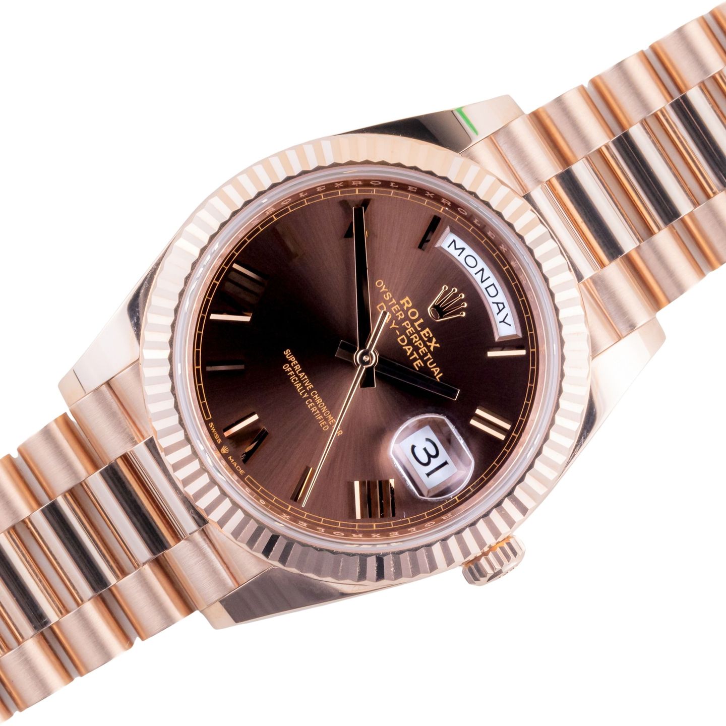 Rolex Day-Date 40 228235 (2018) - 40mm Roségoud (1/8)