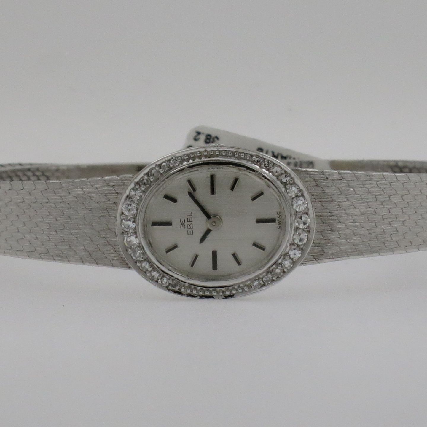 Ebel Vintage Unknown (1960) - Silver dial 17 mm White Gold case (2/4)