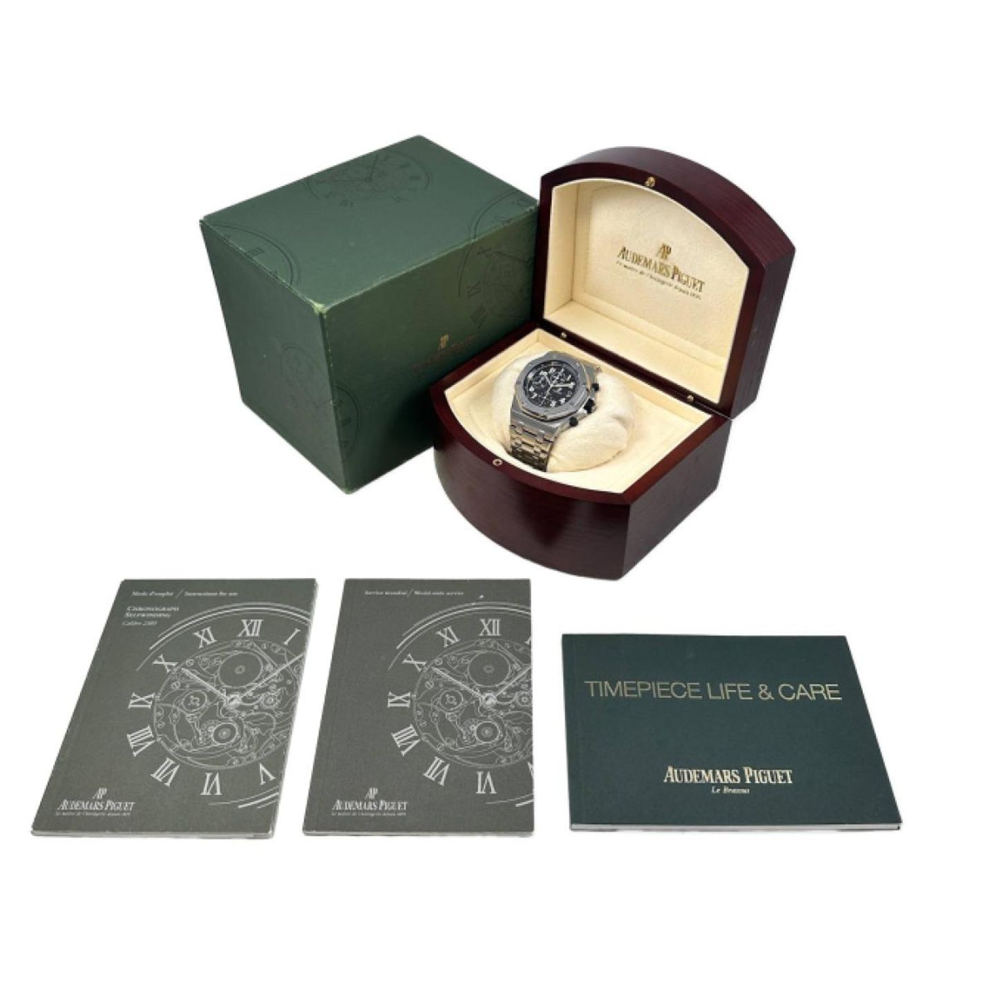 Audemars Piguet Royal Oak Offshore Chronograph 25721ST.OO.1000ST.08.A (2006) - Black dial 42 mm Steel case (5/5)