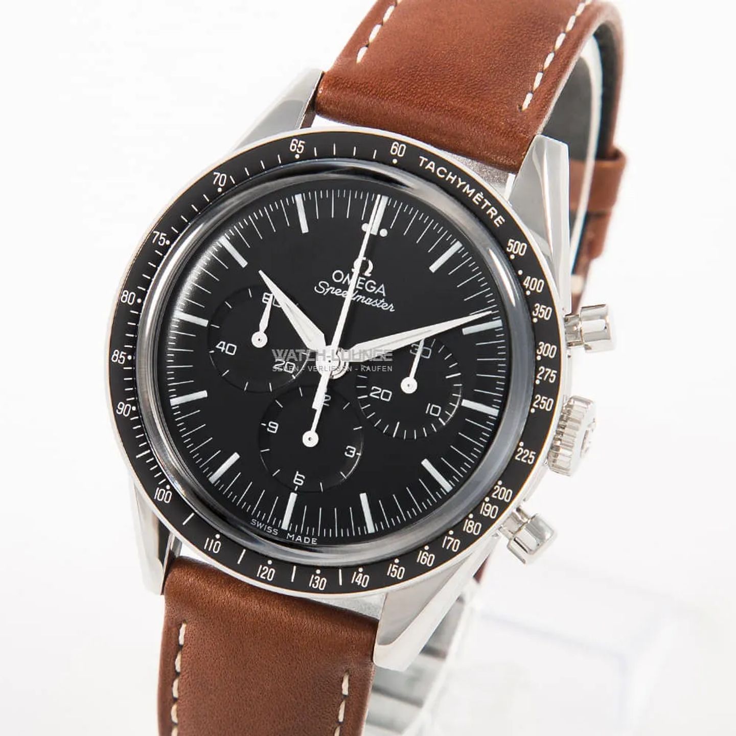 Omega Speedmaster Professional Moonwatch 311.32.40.30.01.001 (2021) - Zwart wijzerplaat 40mm Staal (1/8)