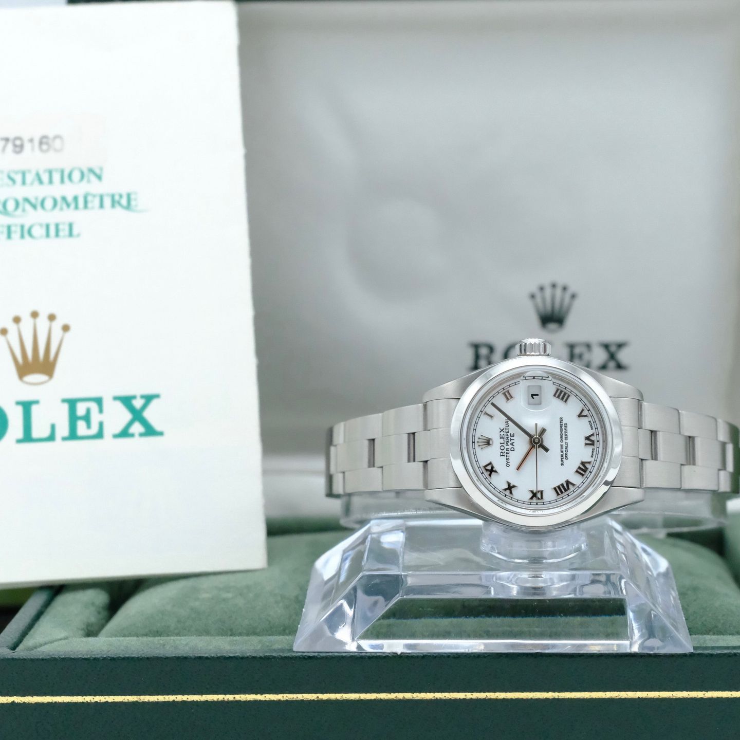 Rolex Oyster Perpetual Lady Date 79160 - (3/8)