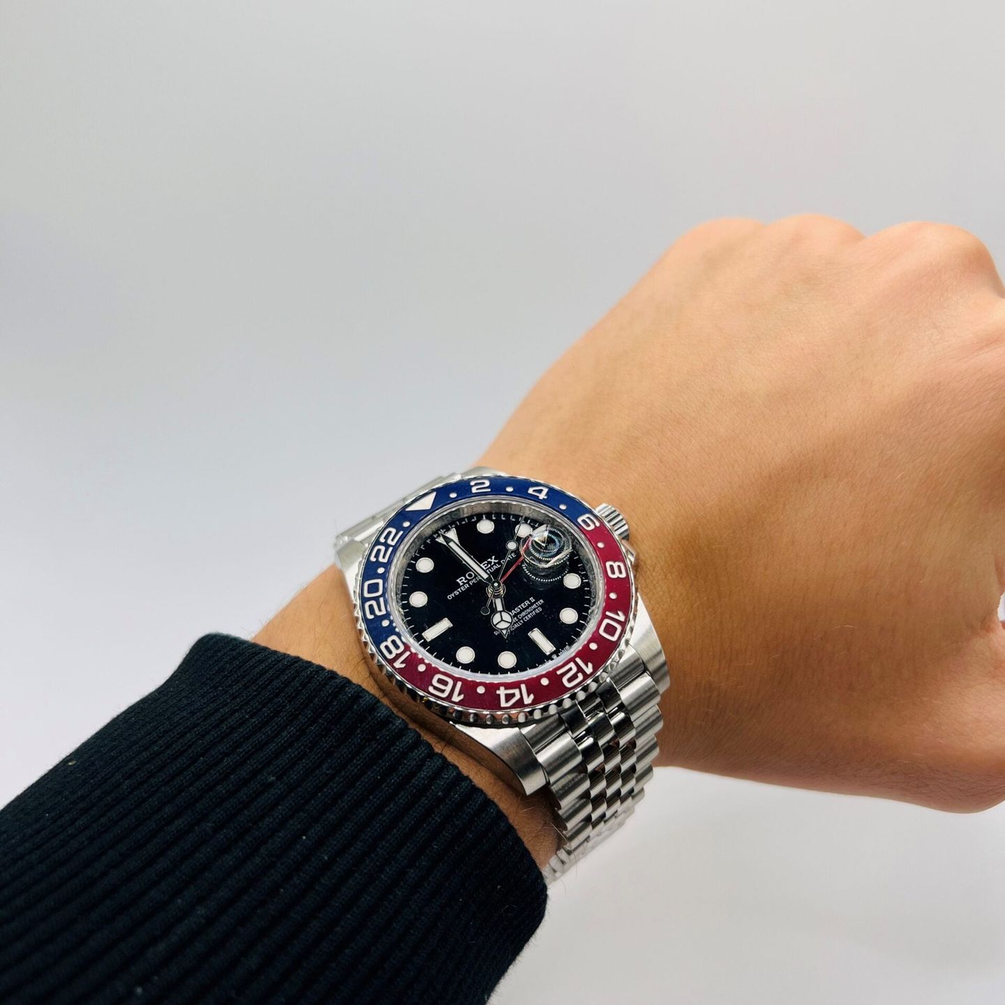 Rolex GMT-Master II 126710BLRO (Onbekend (willekeurig serienummer)) - Zwart wijzerplaat 40mm Staal (5/5)