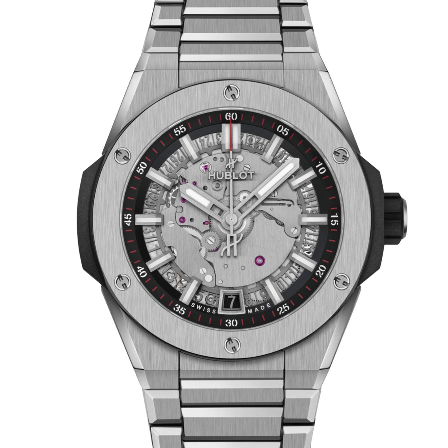 Hublot Big Bang 456.NX.0170.NX (2024) - Grey dial 40 mm Titanium case (1/1)