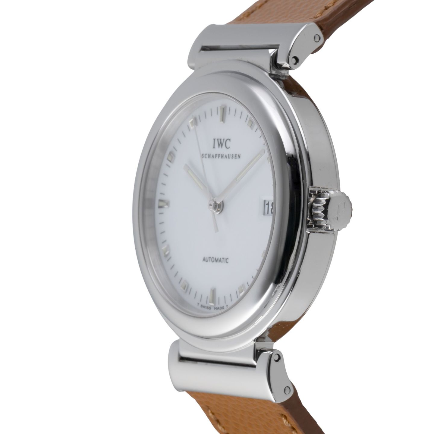 IWC Da Vinci IW352801 (1998) - White dial 37 mm Steel case (6/8)
